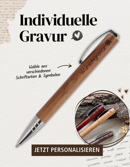 Kugelschreiber mit Gravur