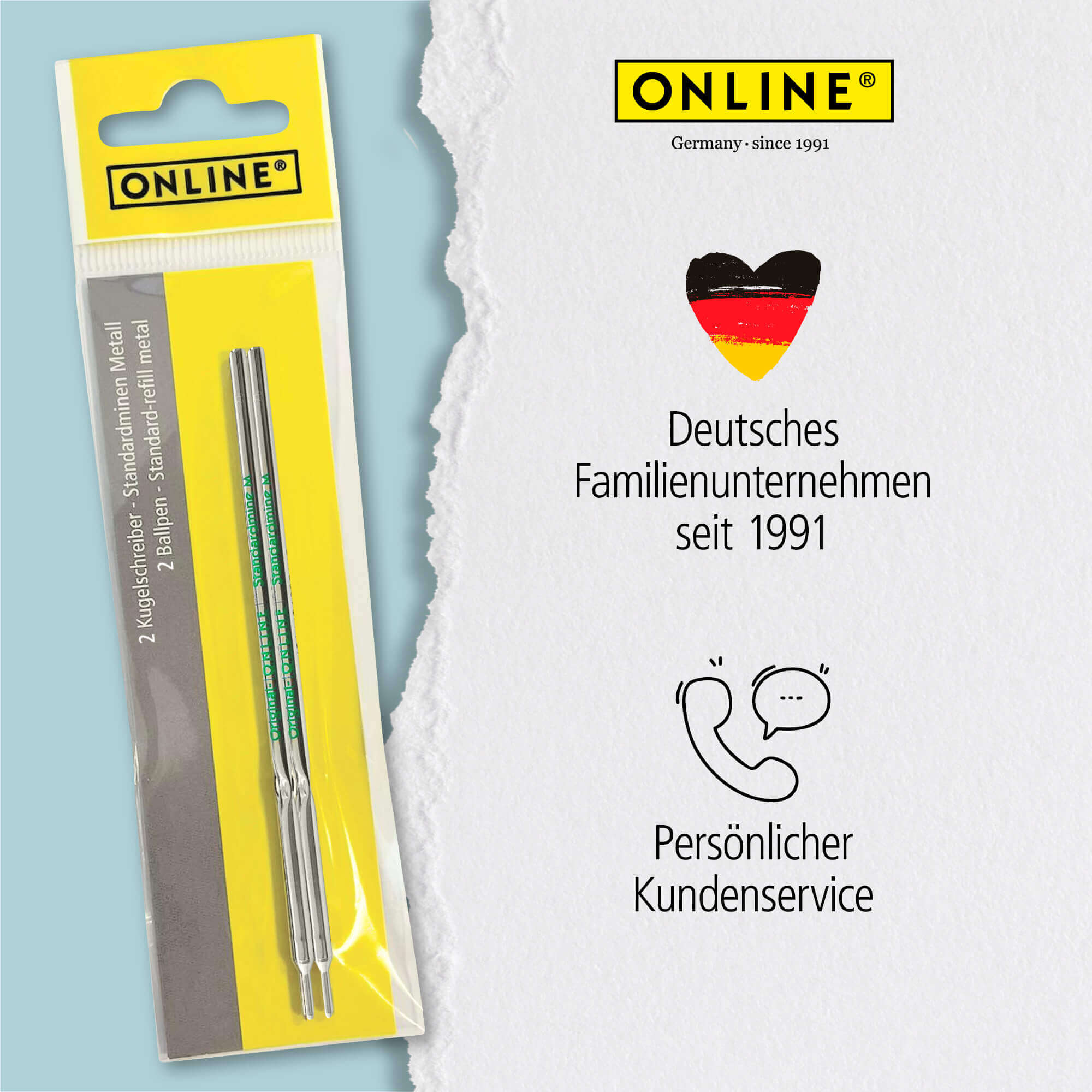 Kugelschreibermine A2 M grün