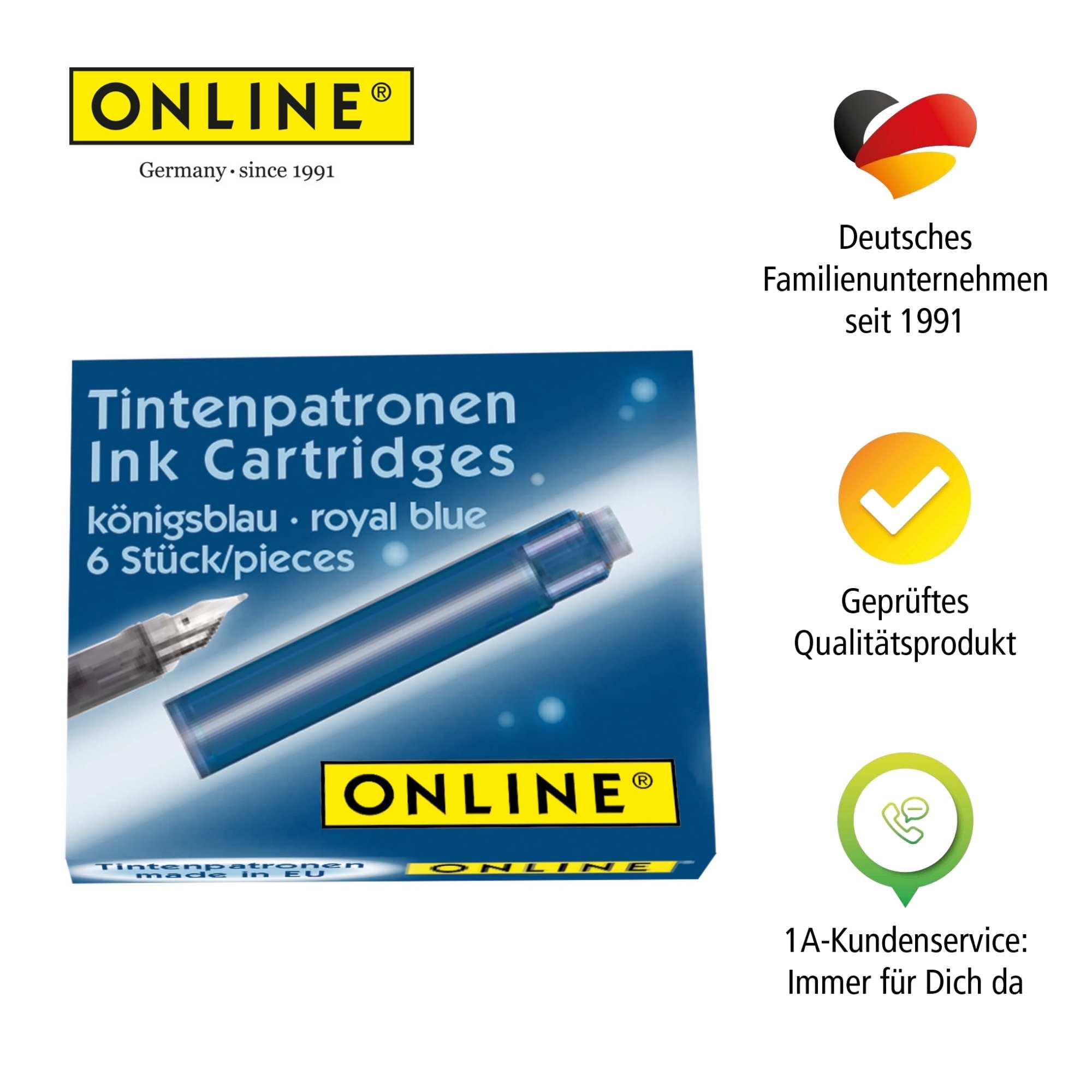 Standard-Tintenpatrone Königsblau