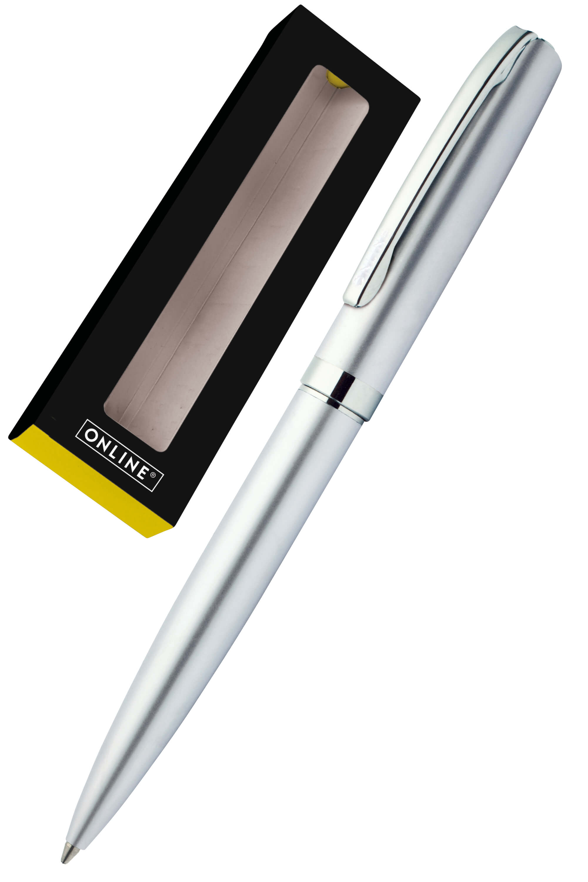 Drehkugelschreiber Eleganza Classic Silver