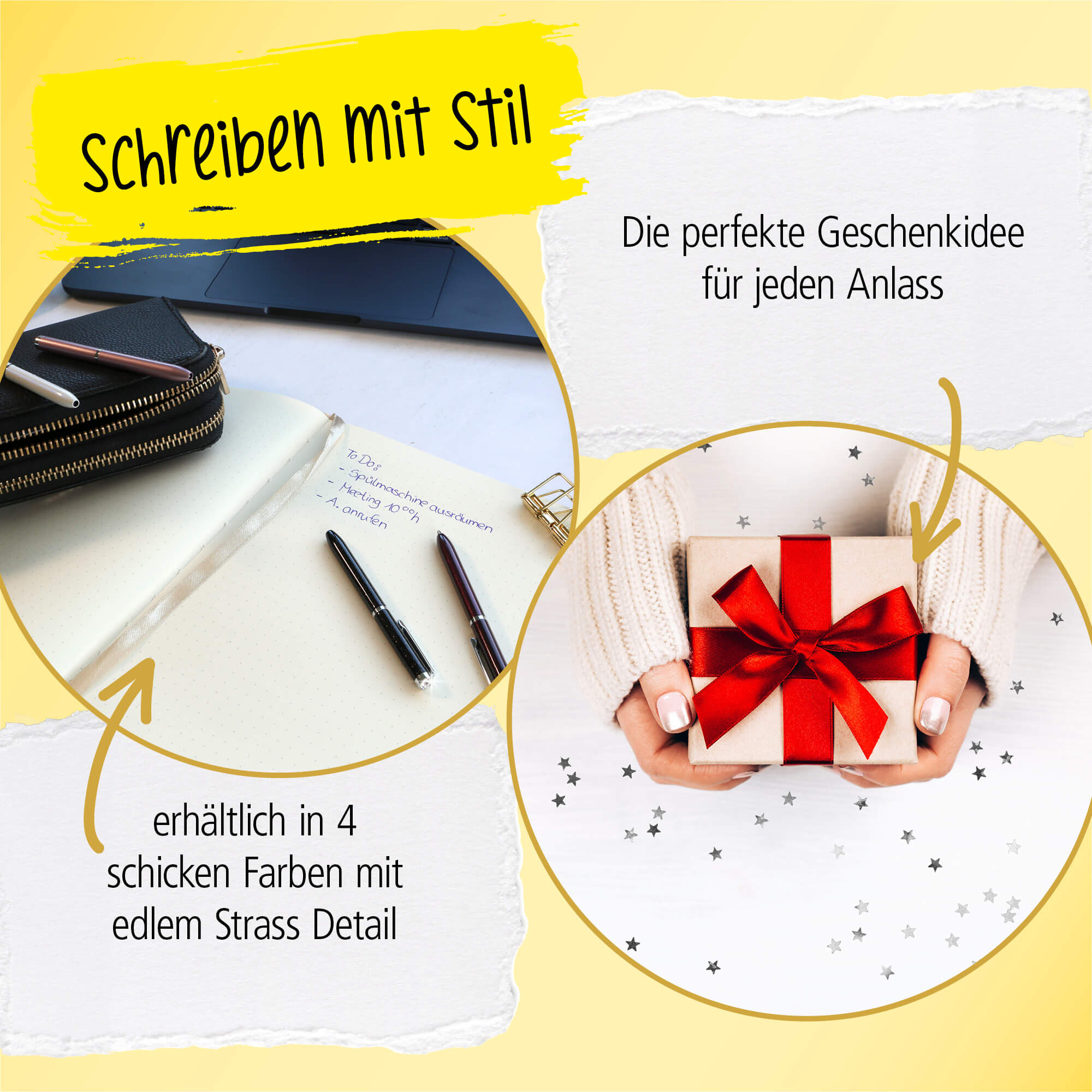 Kugelschreiber Mini Portemonnaie