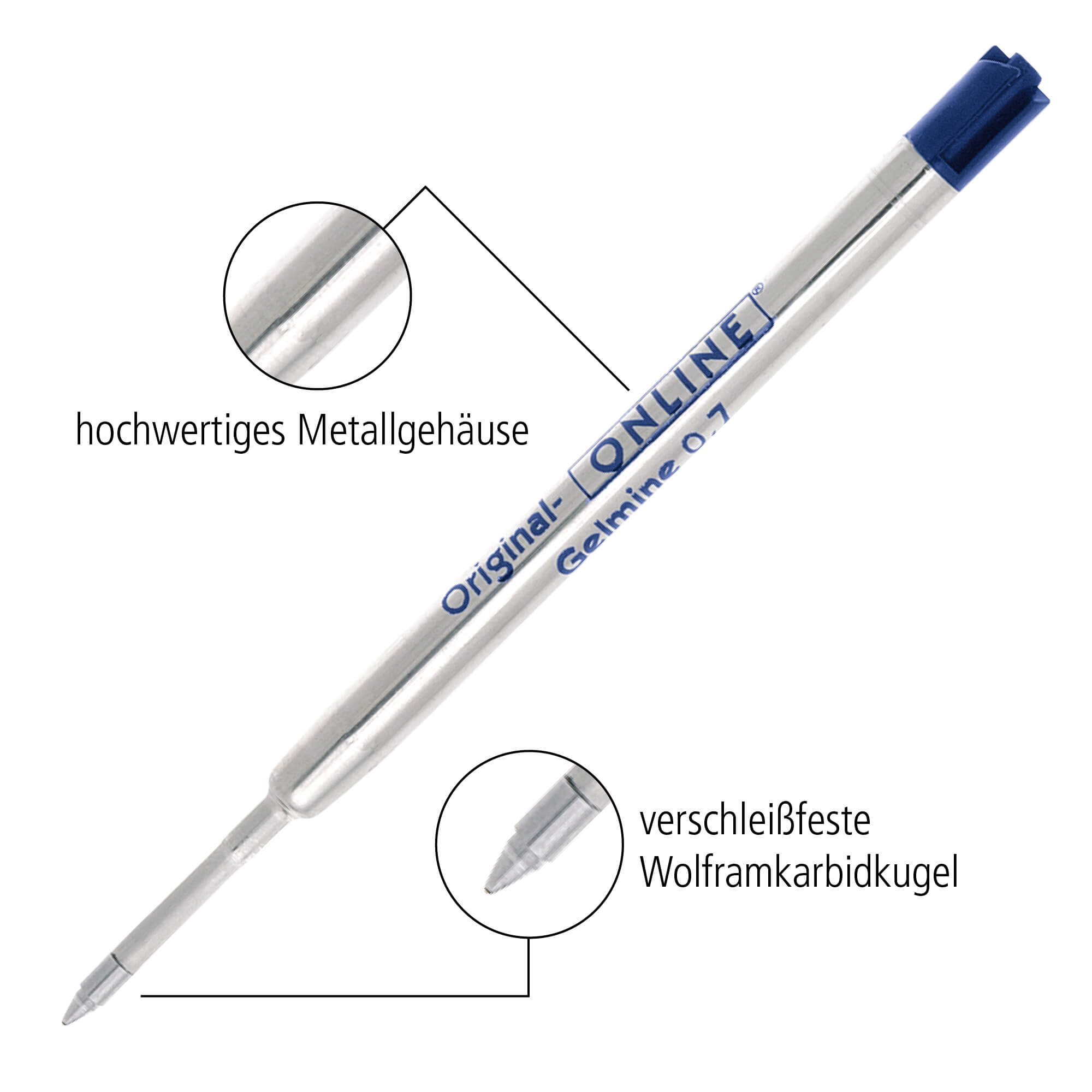 Gel-Mine Blau