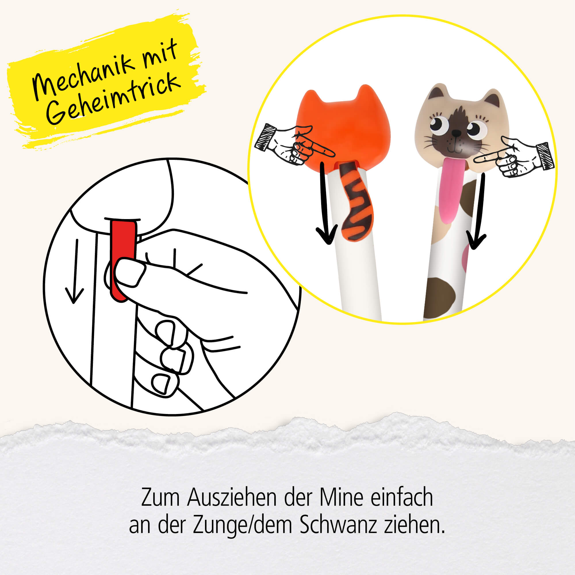 Radierbarer Gelschreiber magiXX Zip Dog World