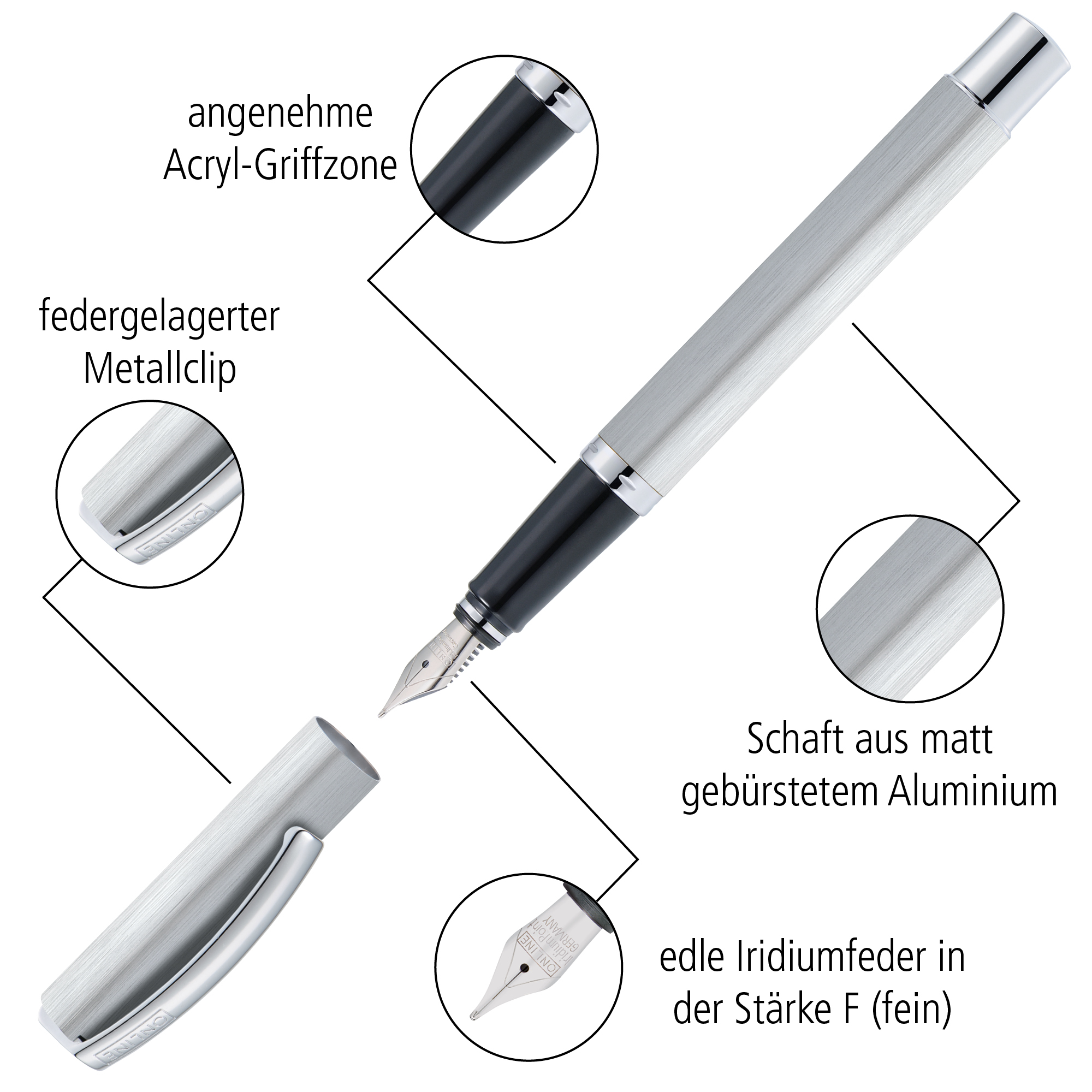 Füller Vision Classic Black (F)