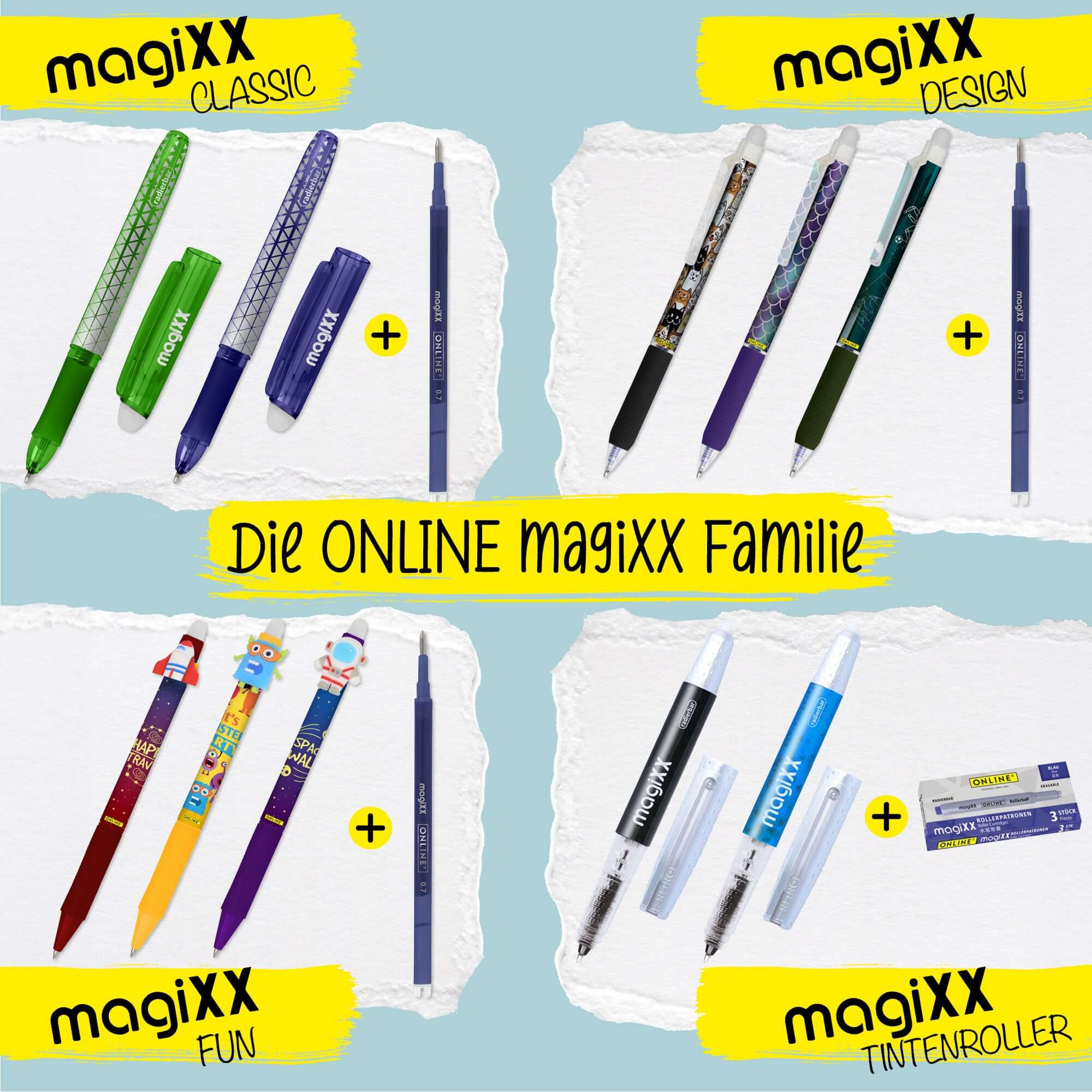 Patronen für ONLINE magiXX Rollerball