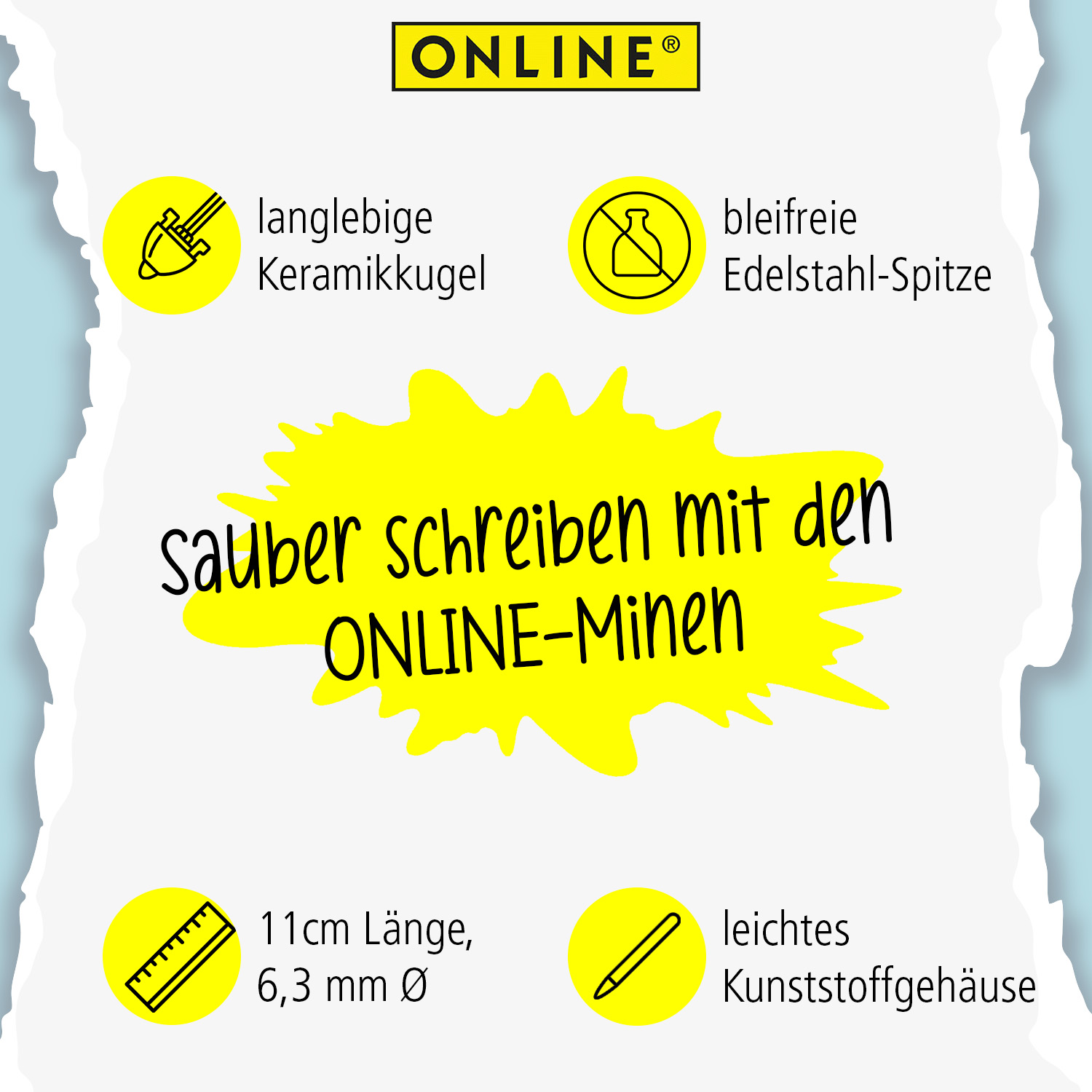Rollerball-Minen Vorteilspack Schwarz