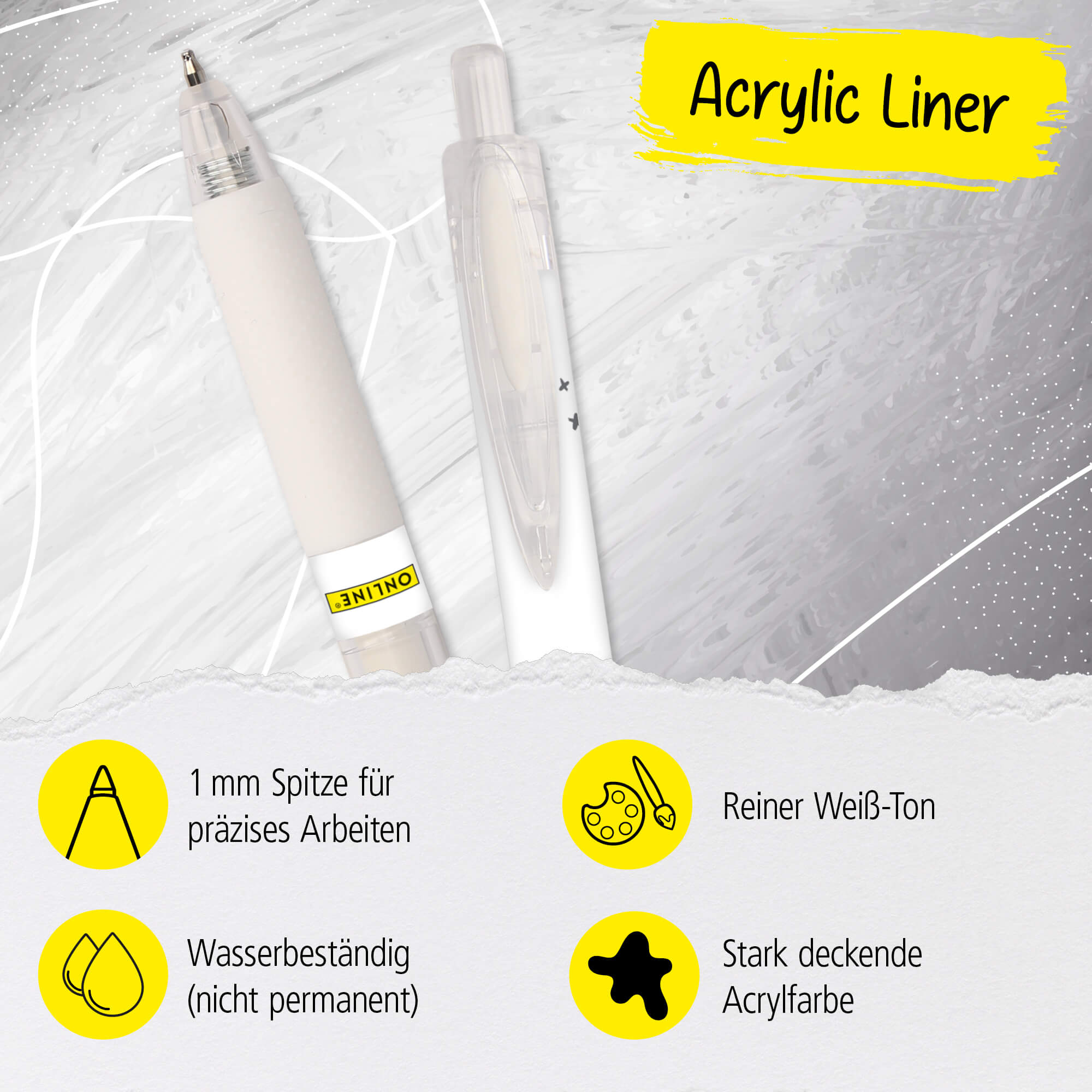 Acrylic Liner White