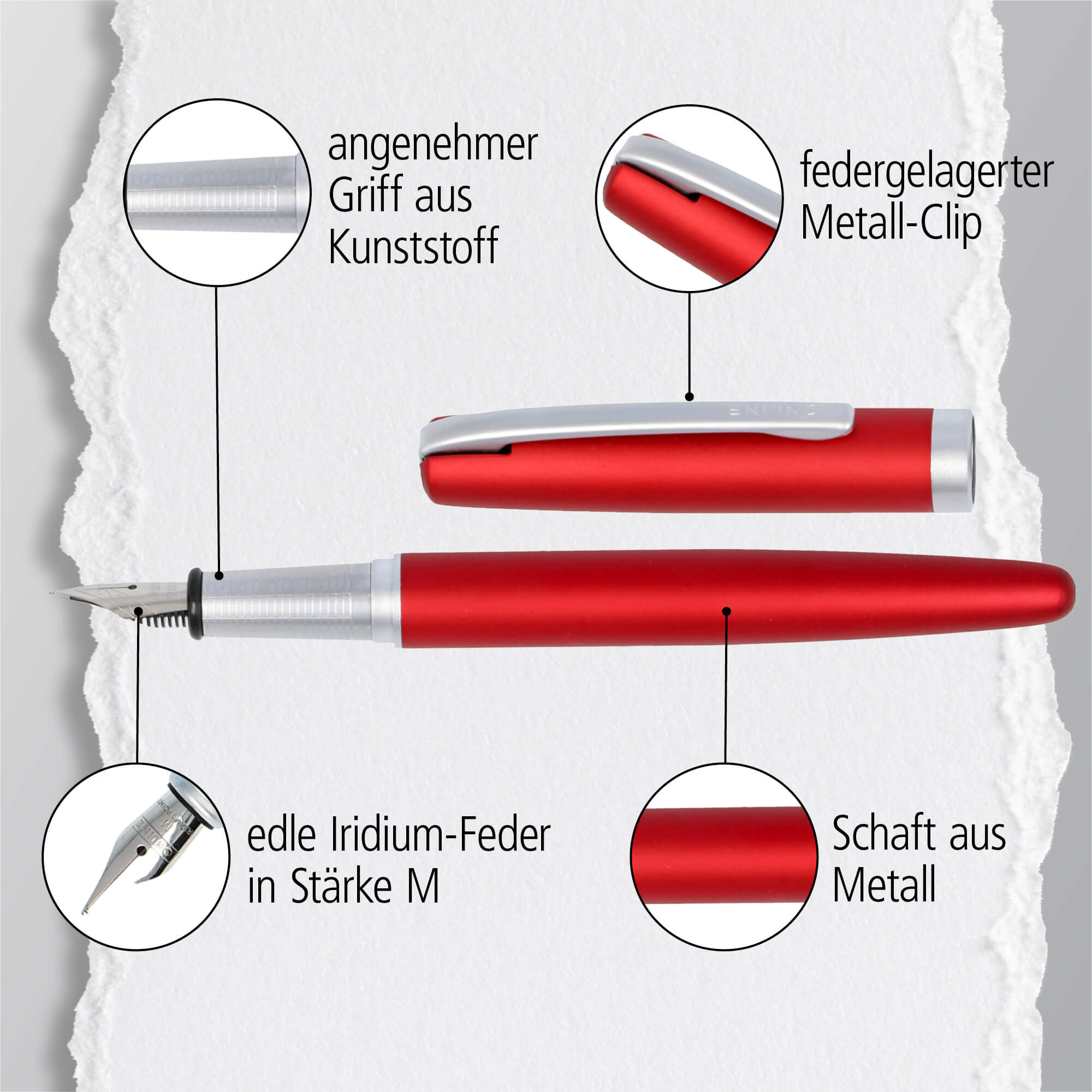 Füller Eleganza Red