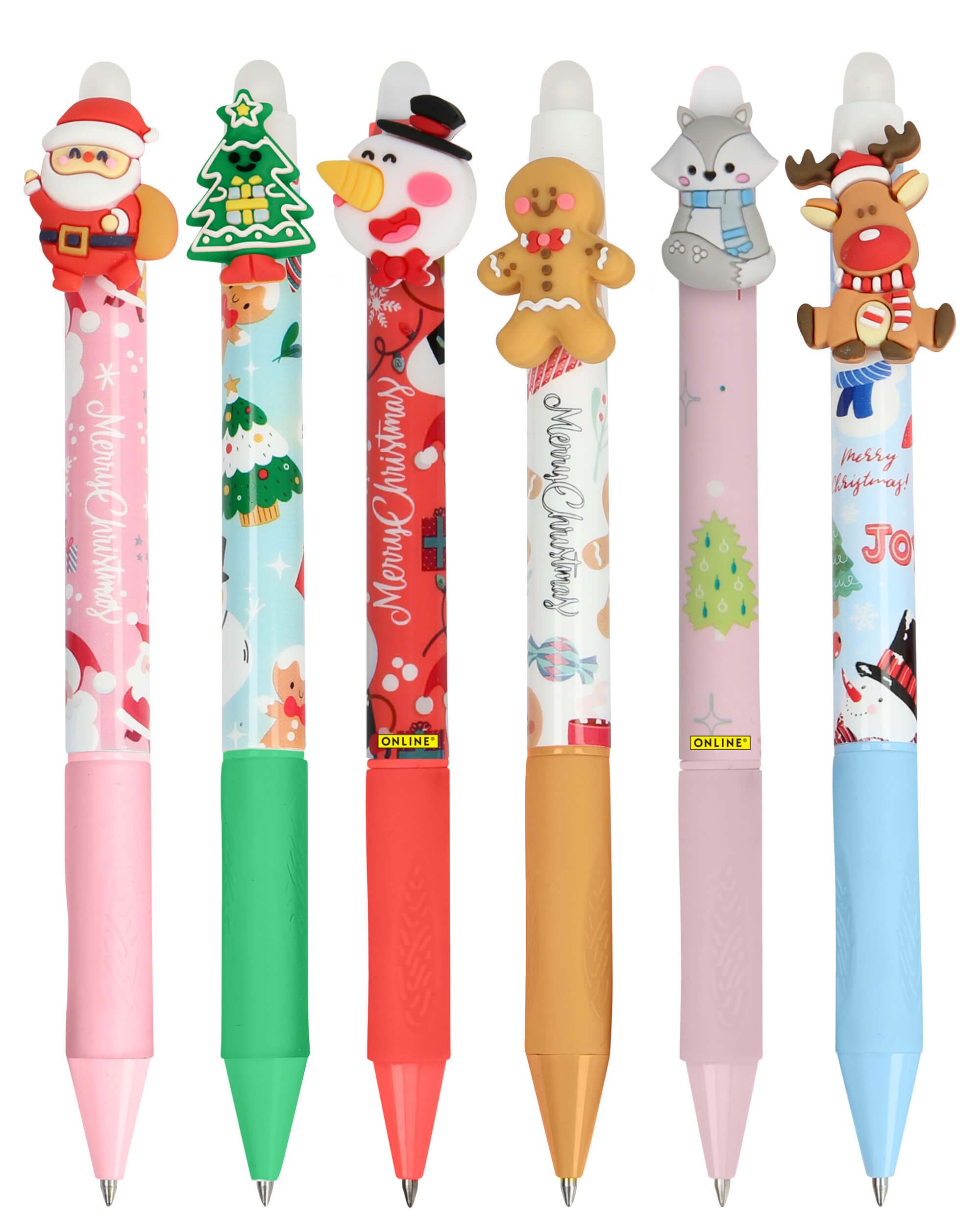6er Pack Gelpen magiXX Fun XMAS gemischt