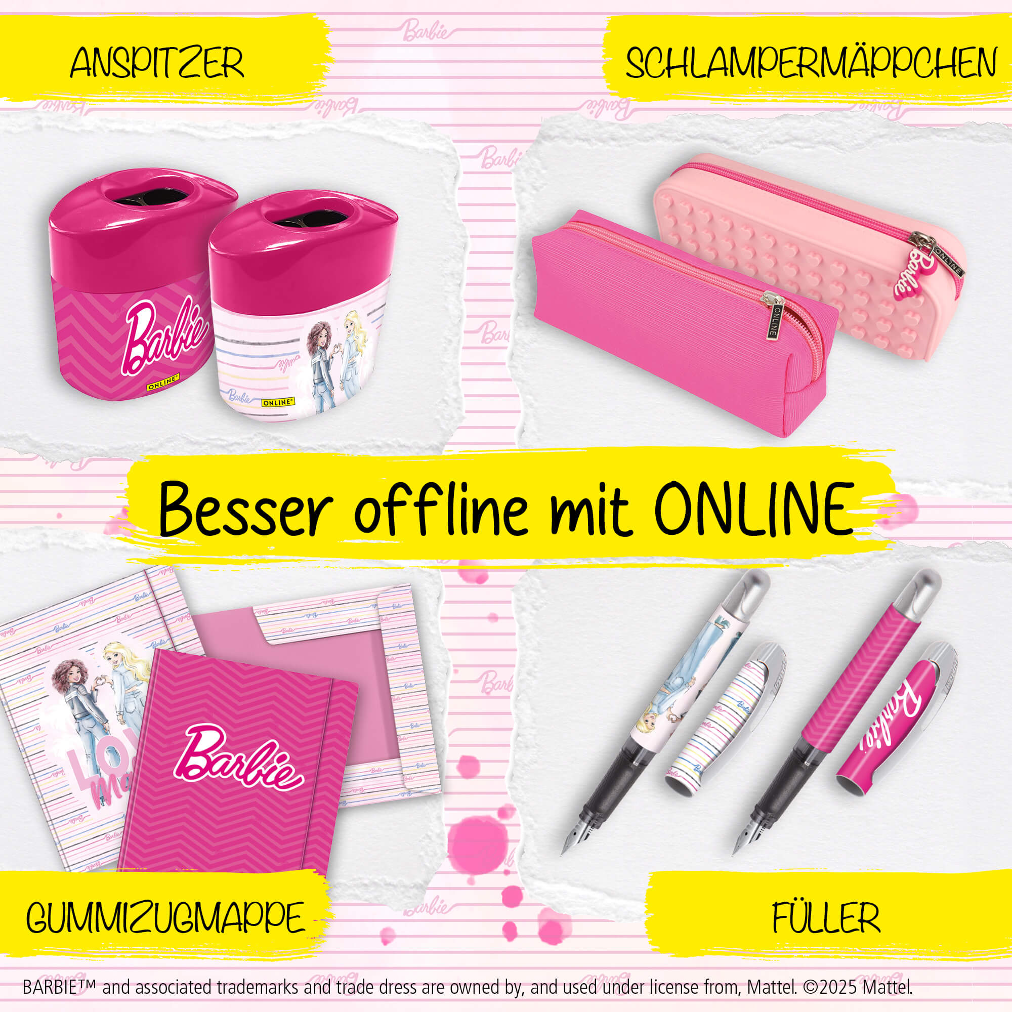 Rollerball College Barbie Malibu