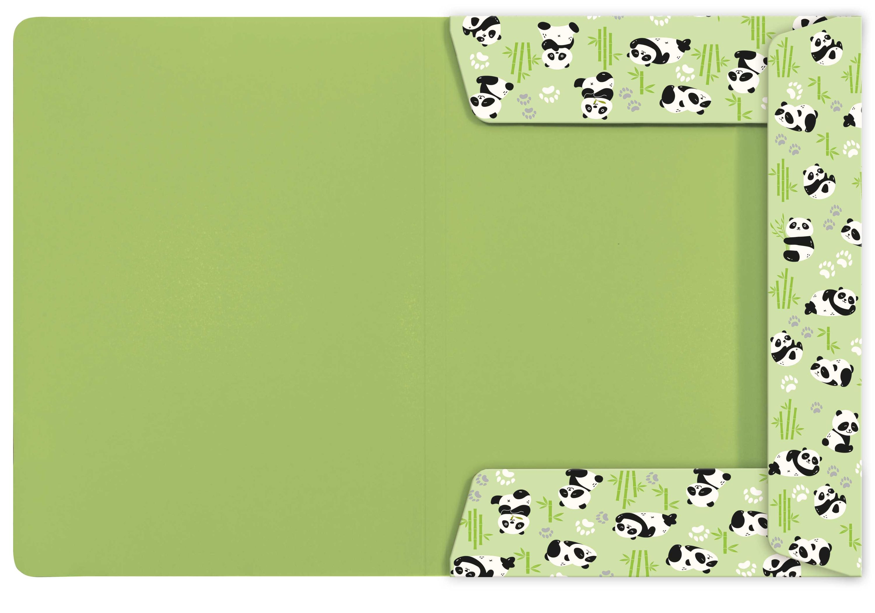 Gummizugmappe DIN A4 Panda