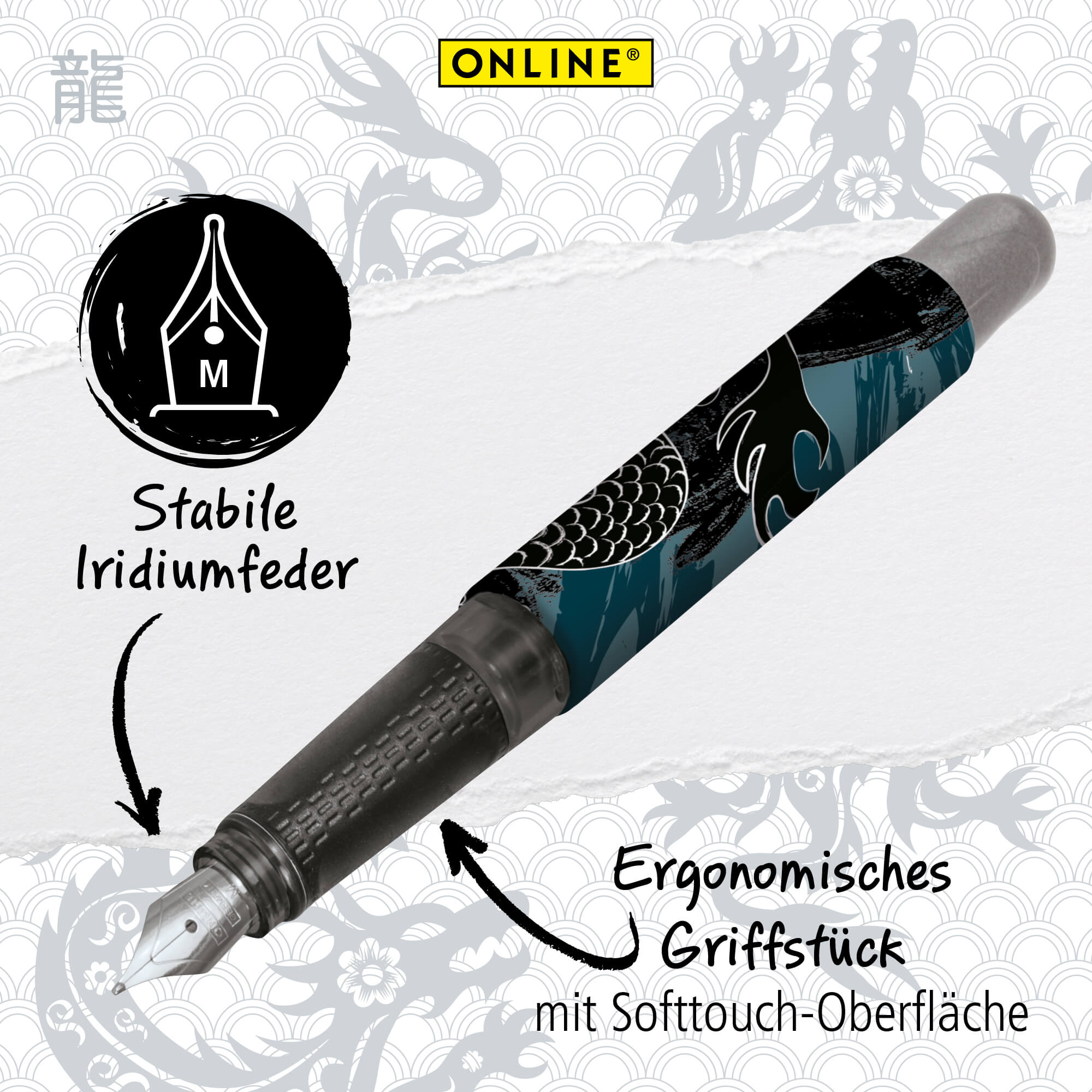 Füller College Black Dragon