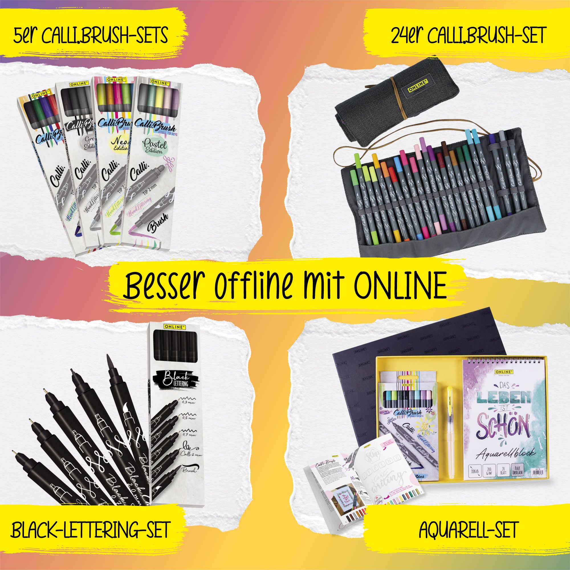 Calli.Brush Pens 5er Set Classic