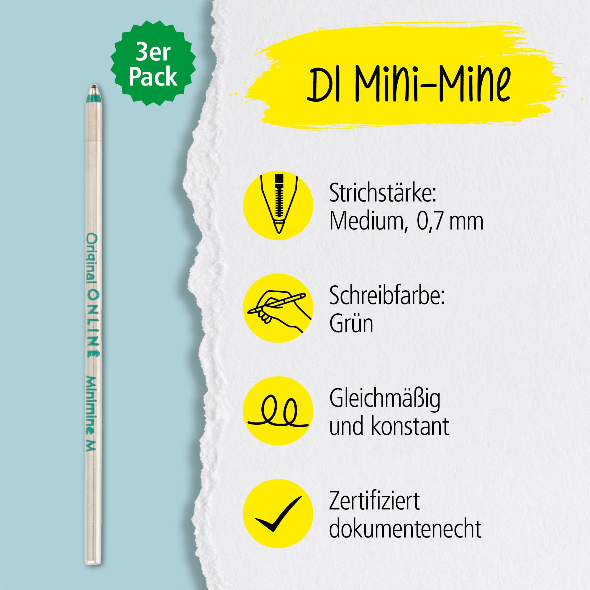 D1-Standard-Mine M, Grün