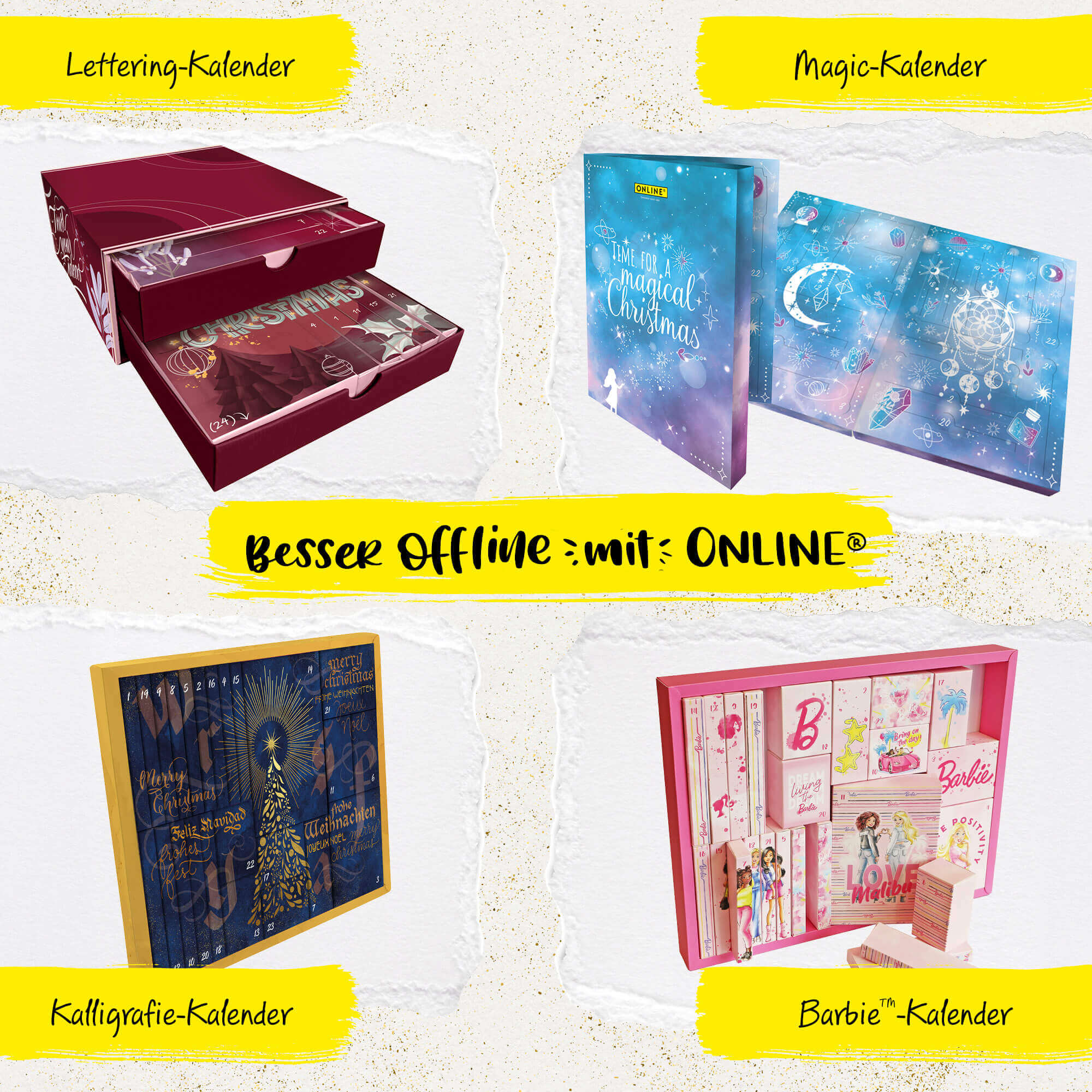 Set Christbaumkugeln DIY
