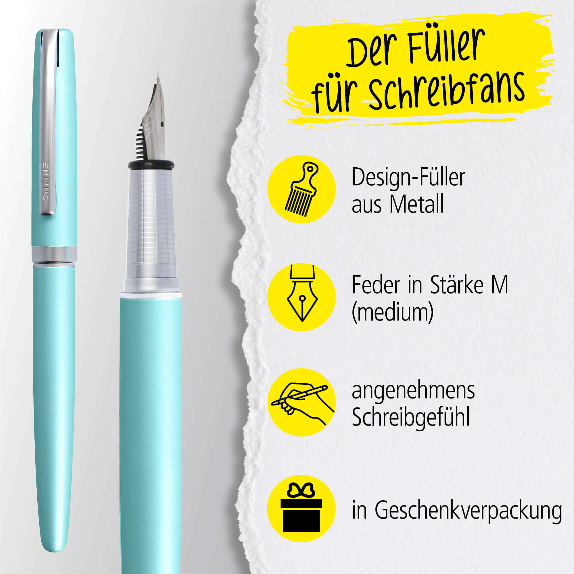 Füller Eleganza Turquoise
