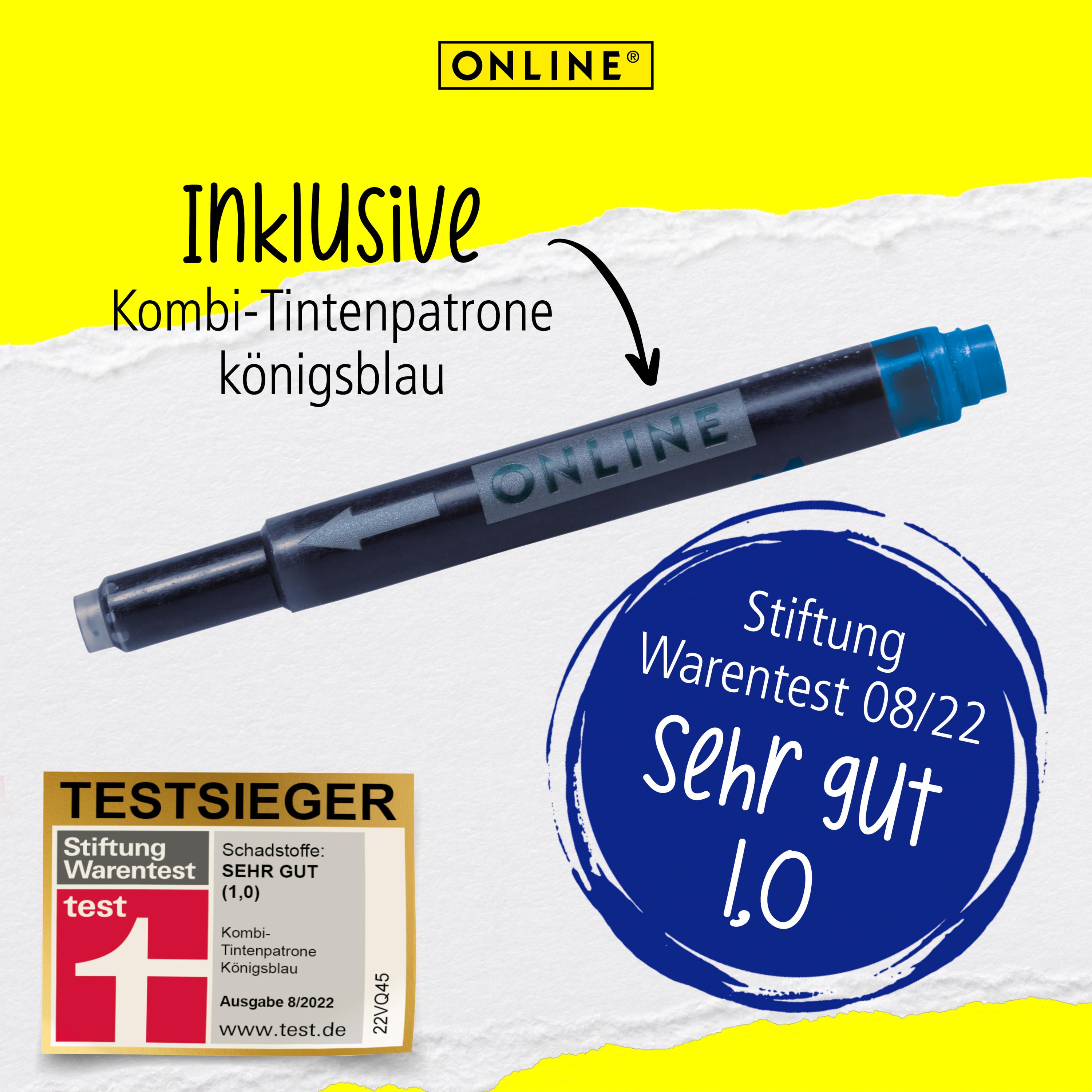 Tintenpatronen-Rollerball Switch Plus Ocean Green