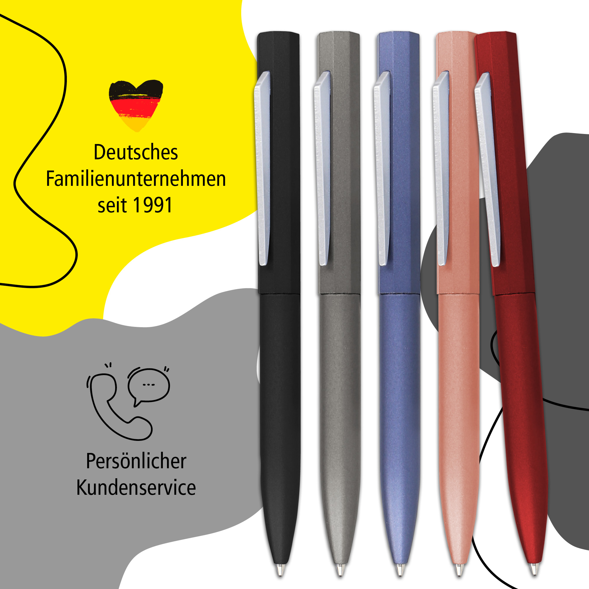 Drehkugelschreiber Octopen Rosegold
