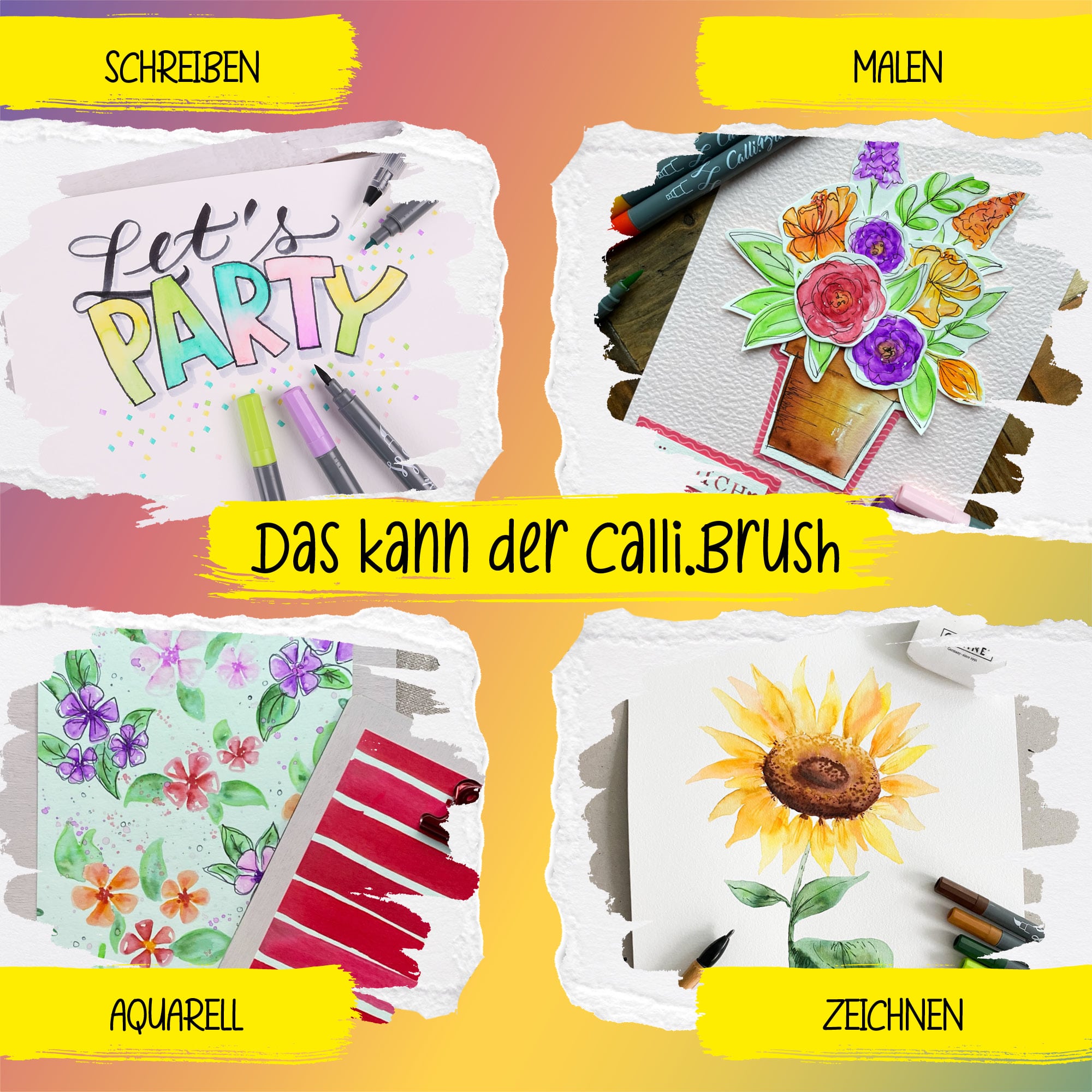 Calli.Brush Pens 5er Set Classic