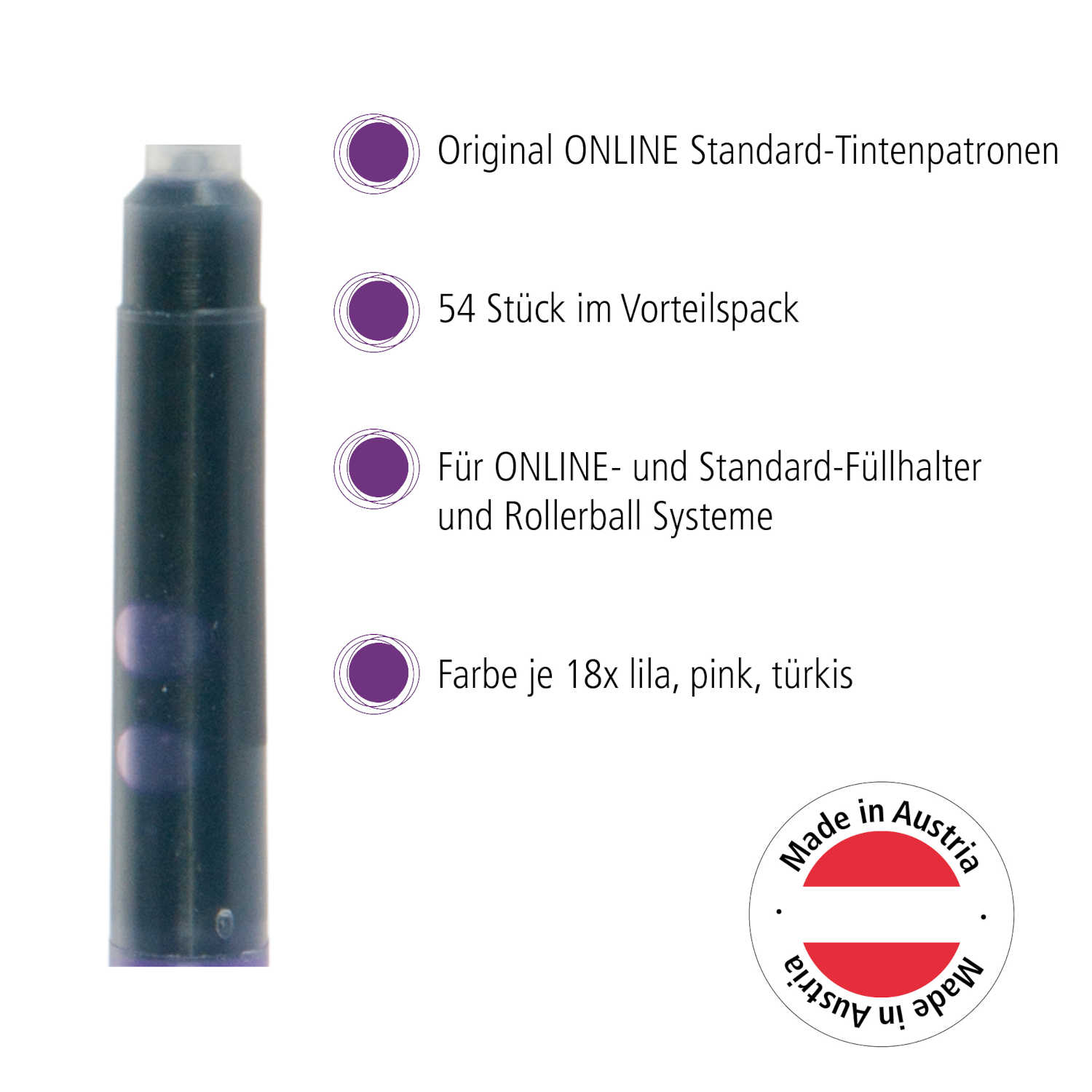 Füller Tintenpatronen im Maxi-Pack
