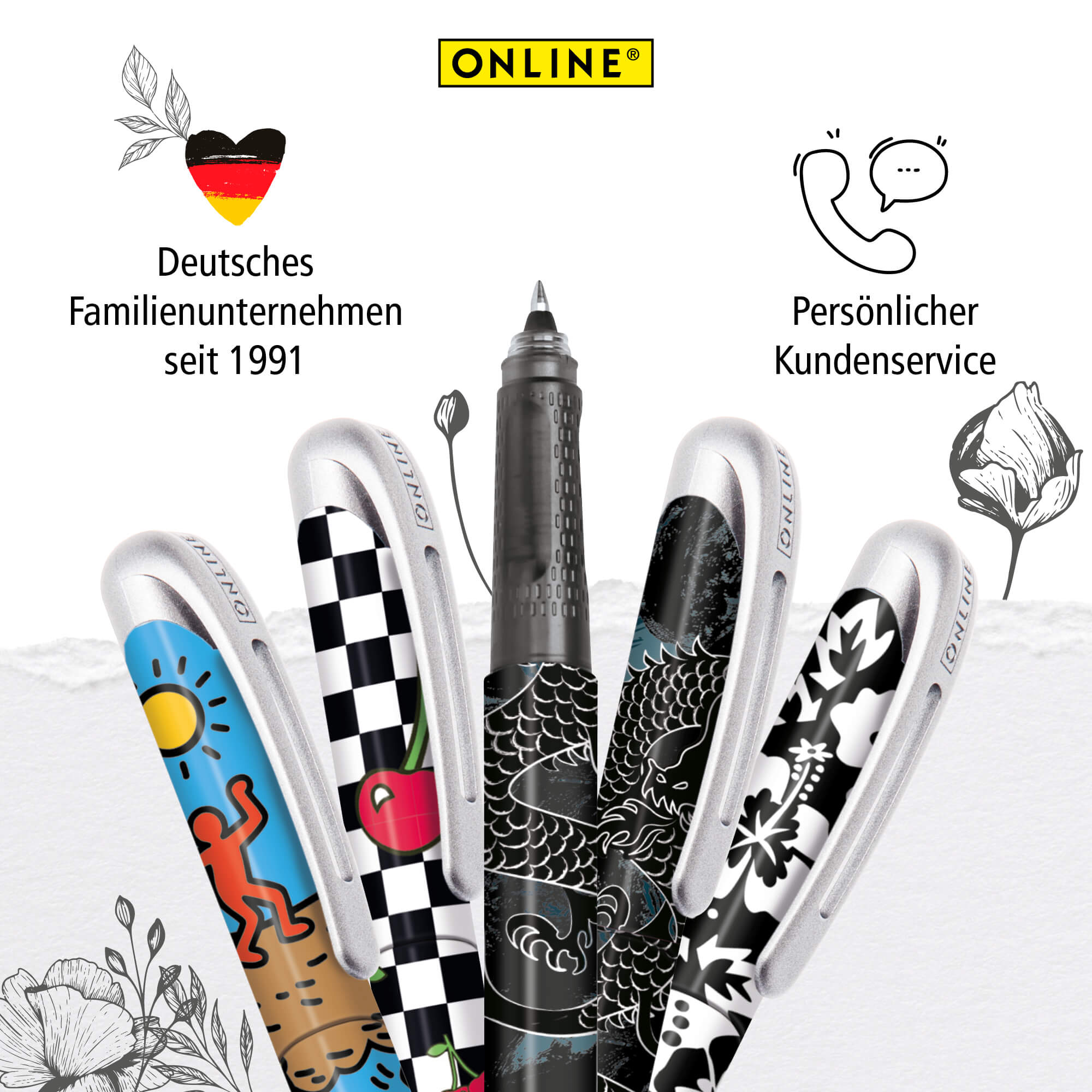 Rollerball College Flowers