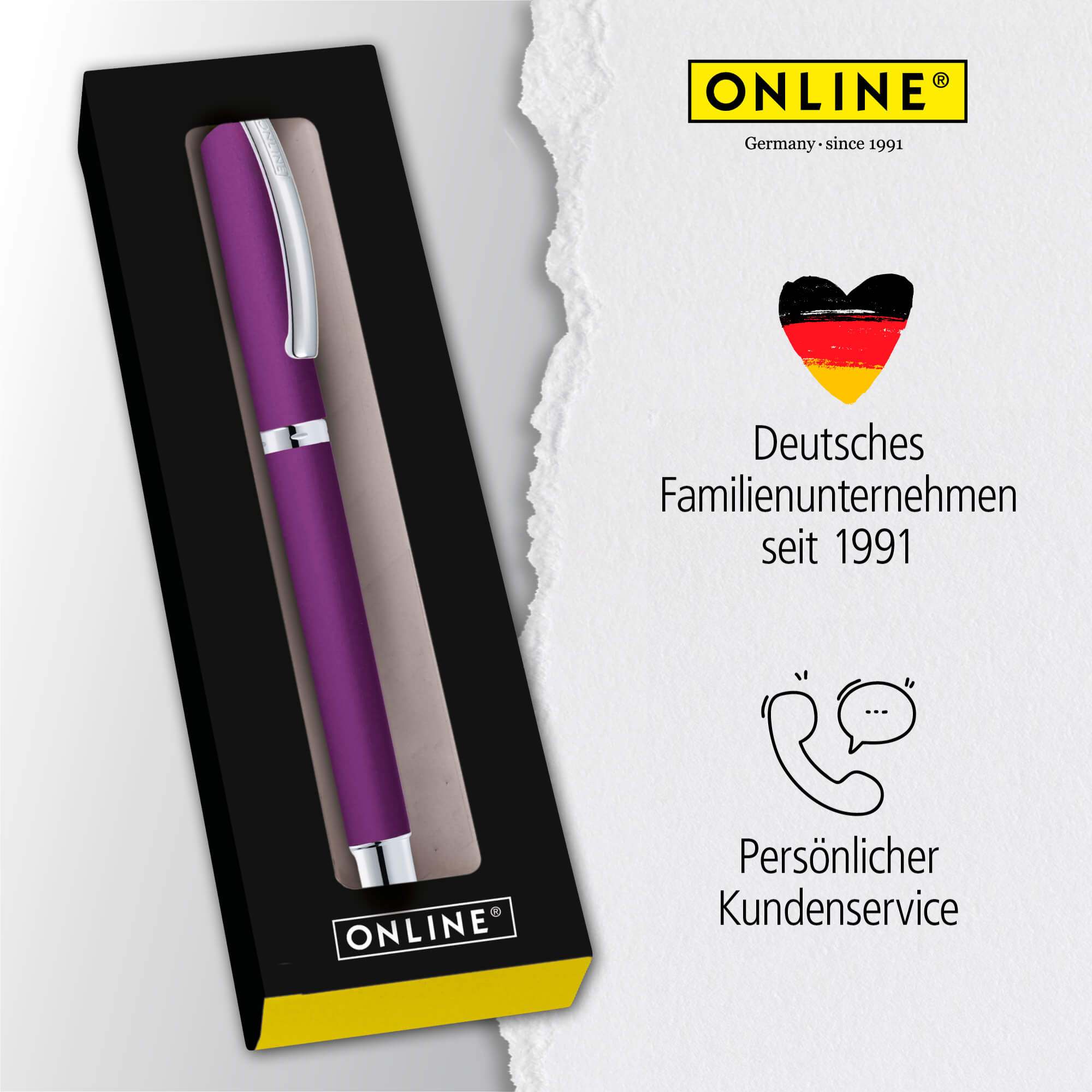 Füller Vision Satin Purple (M)