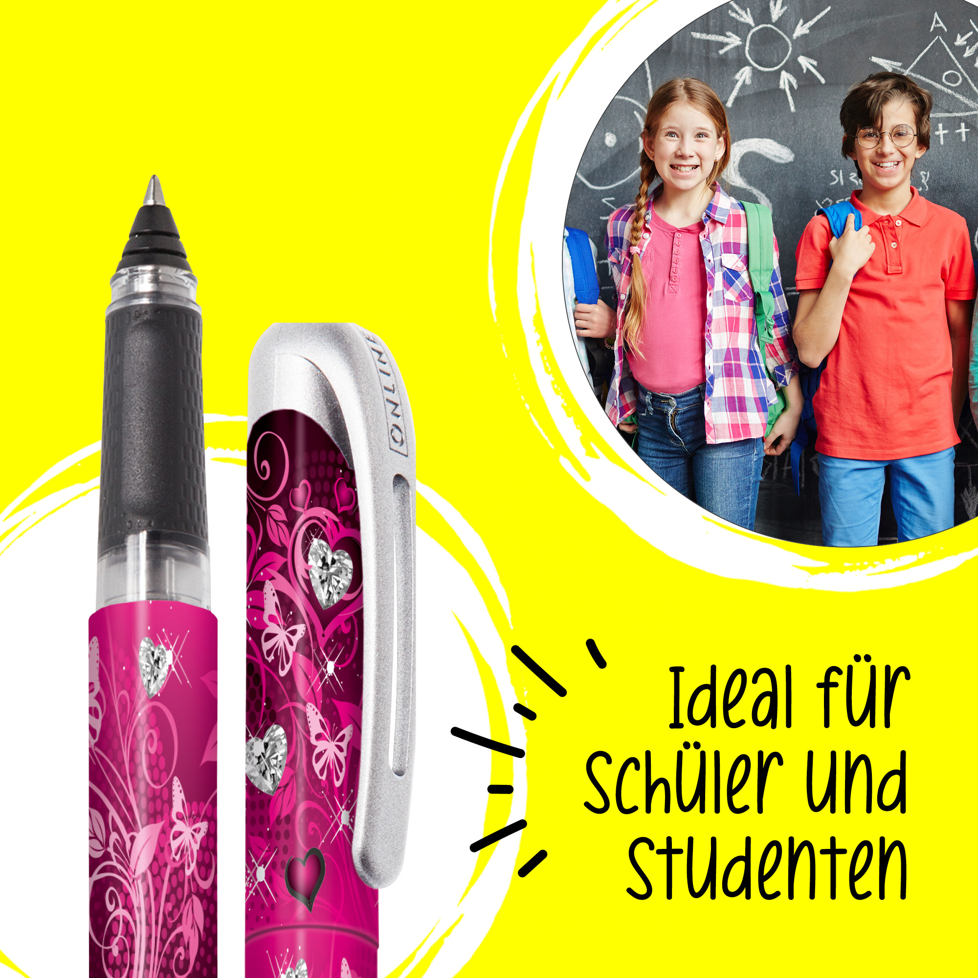 Tintenpatronen-Rollerball College Pink Dreams