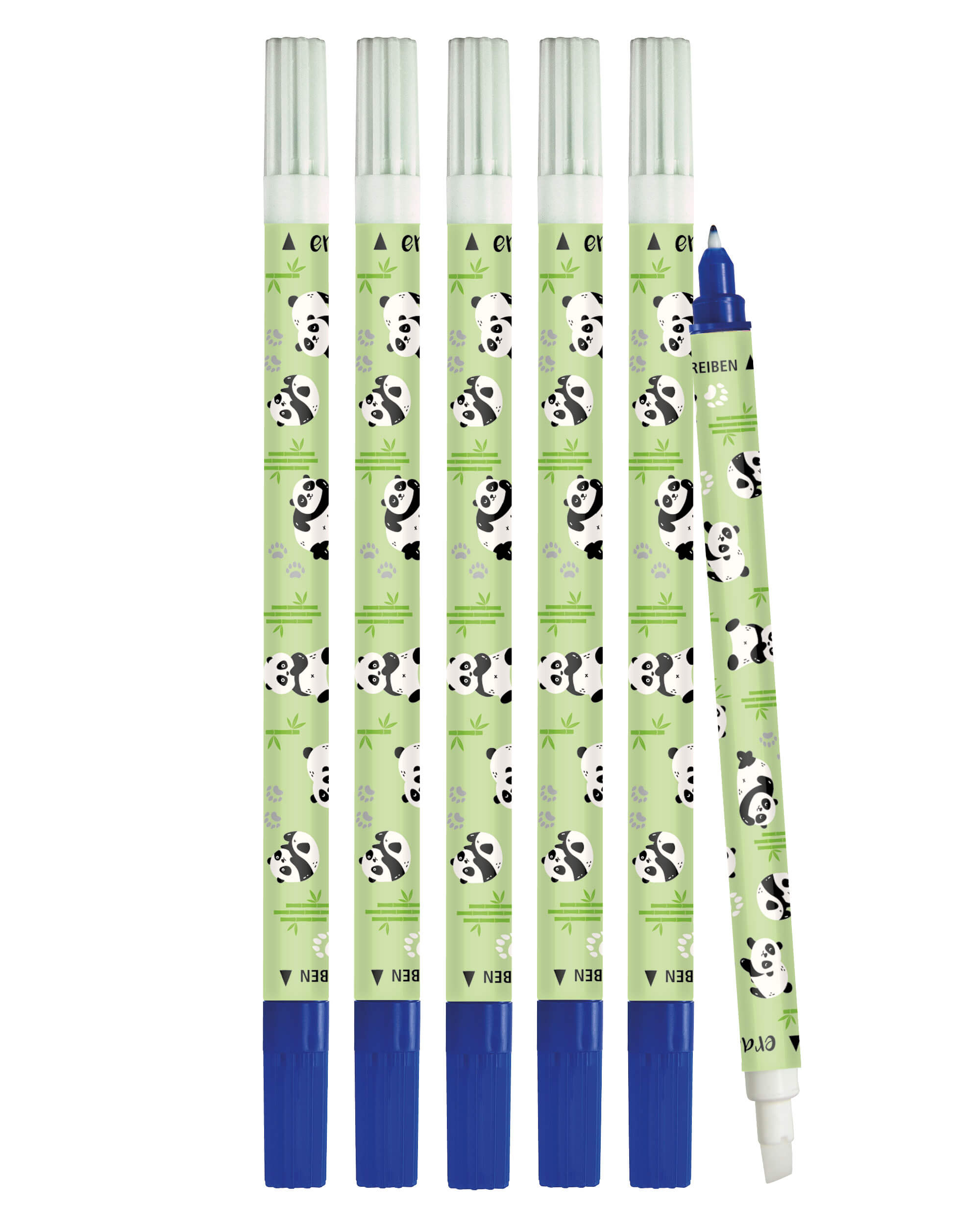 Tintenlöscher Panda, 6 Stück