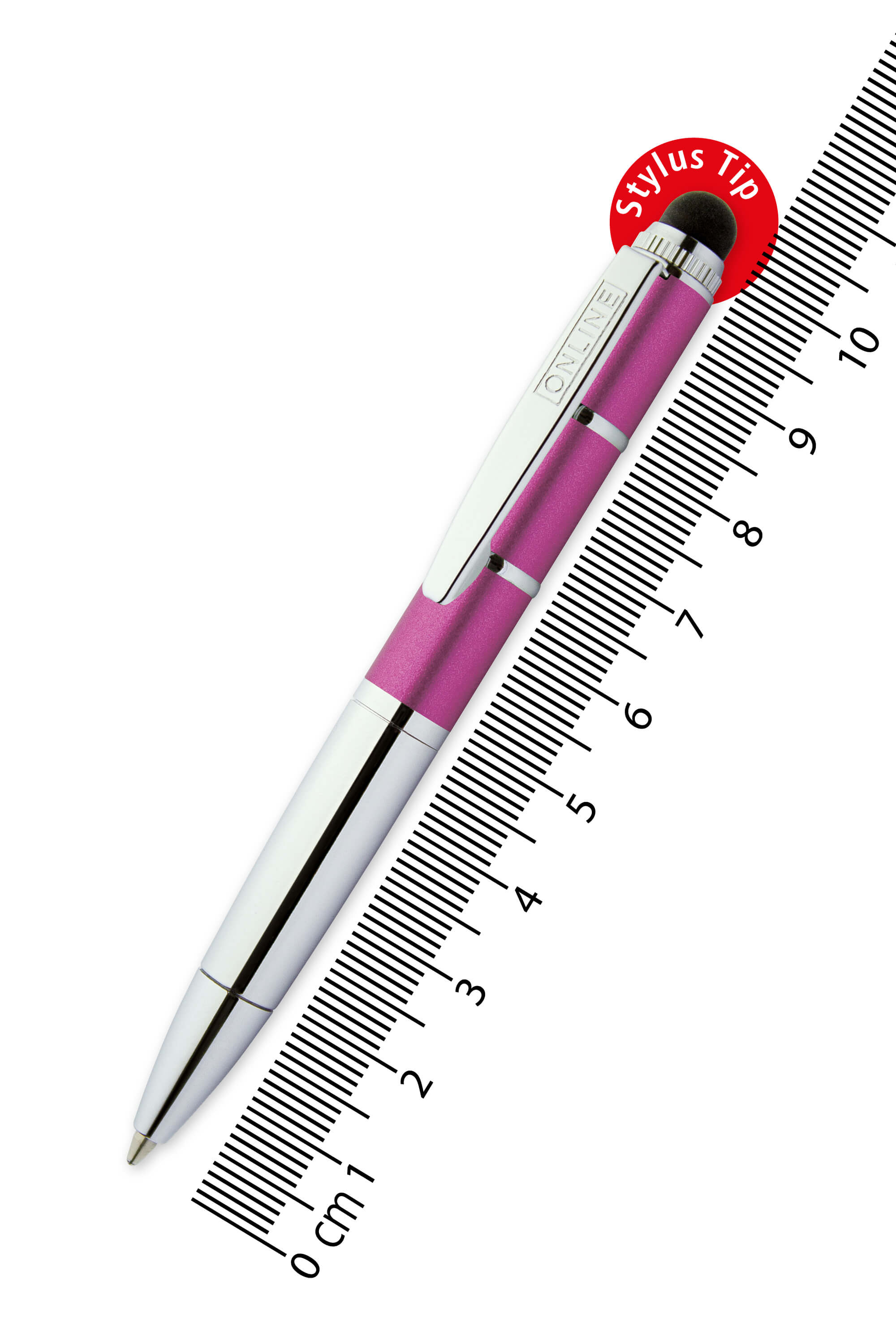 Drehkugelschreiber Piccolo Stylus Pink