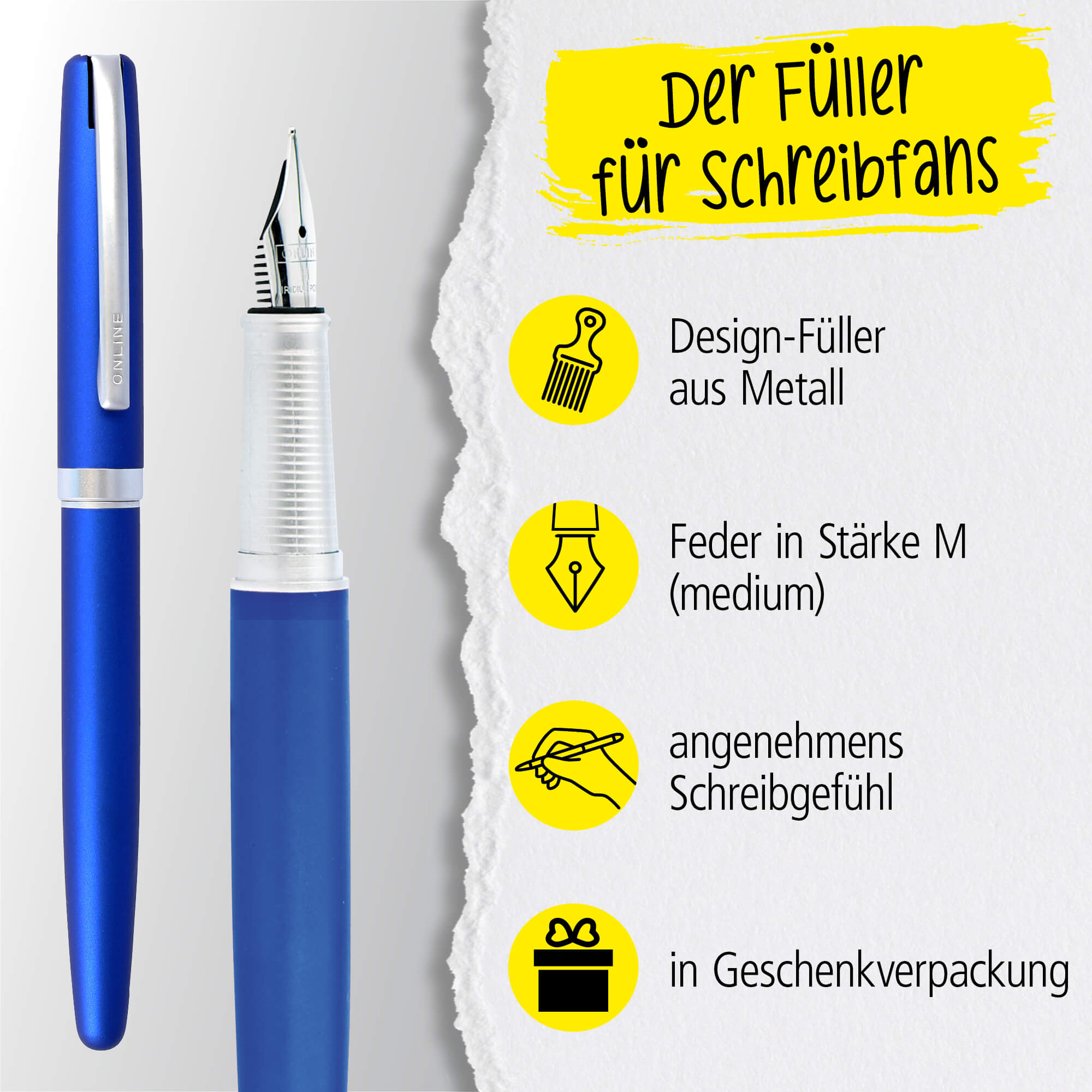 Füller Eleganza Blue