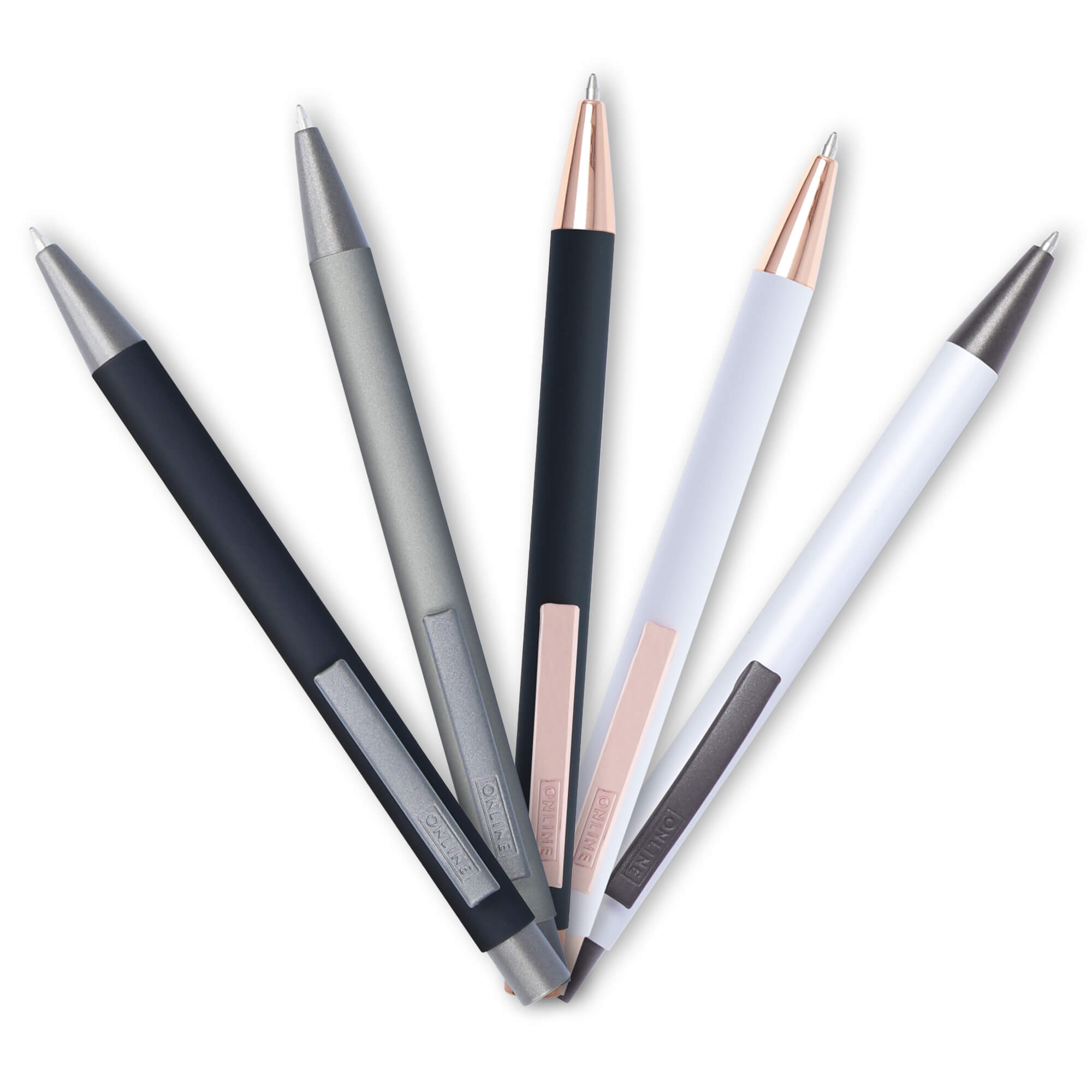 Kugelschreiber Soft Metal - mit Soft-Touch Oberfläche