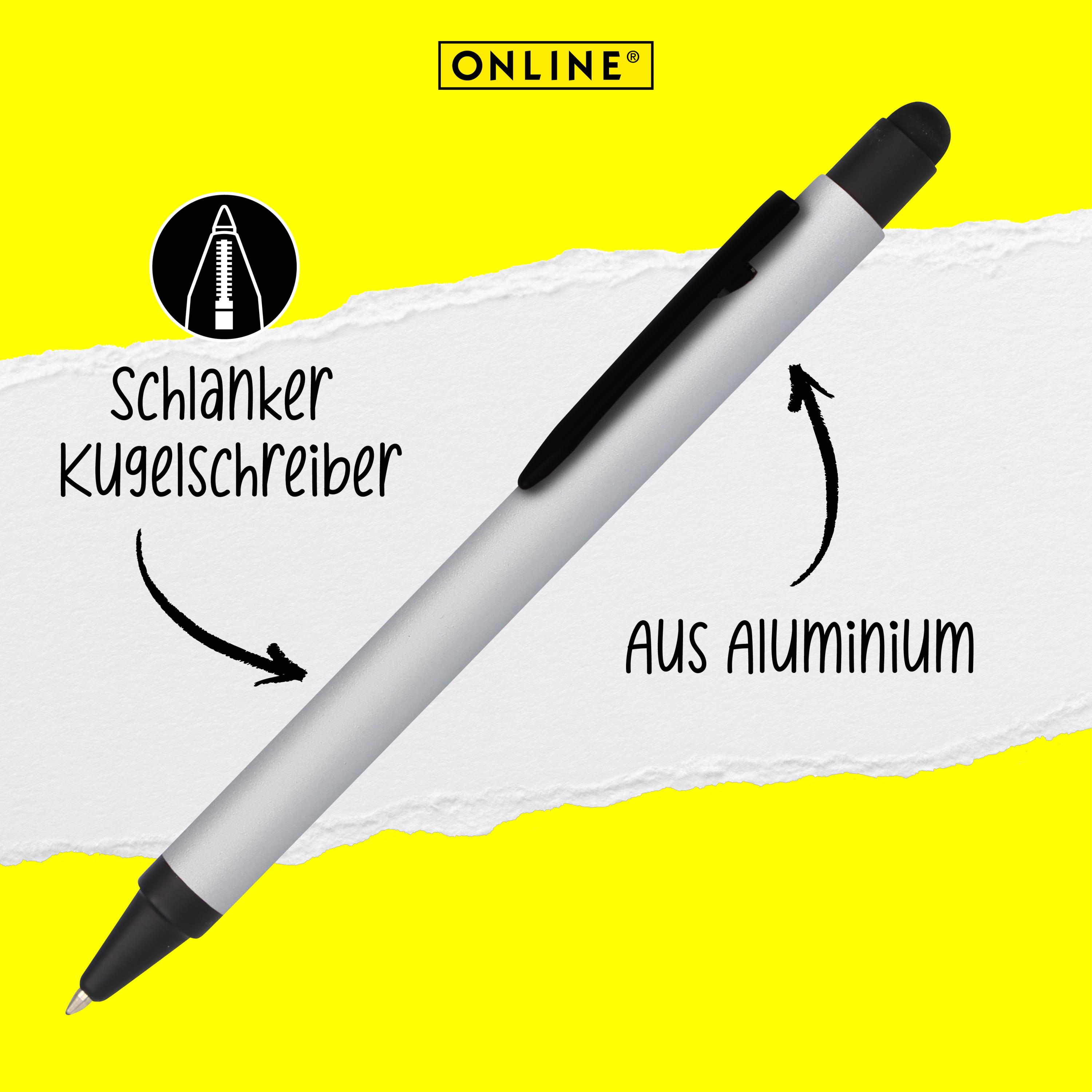 Kugelschreiber ALU Stylus Silver