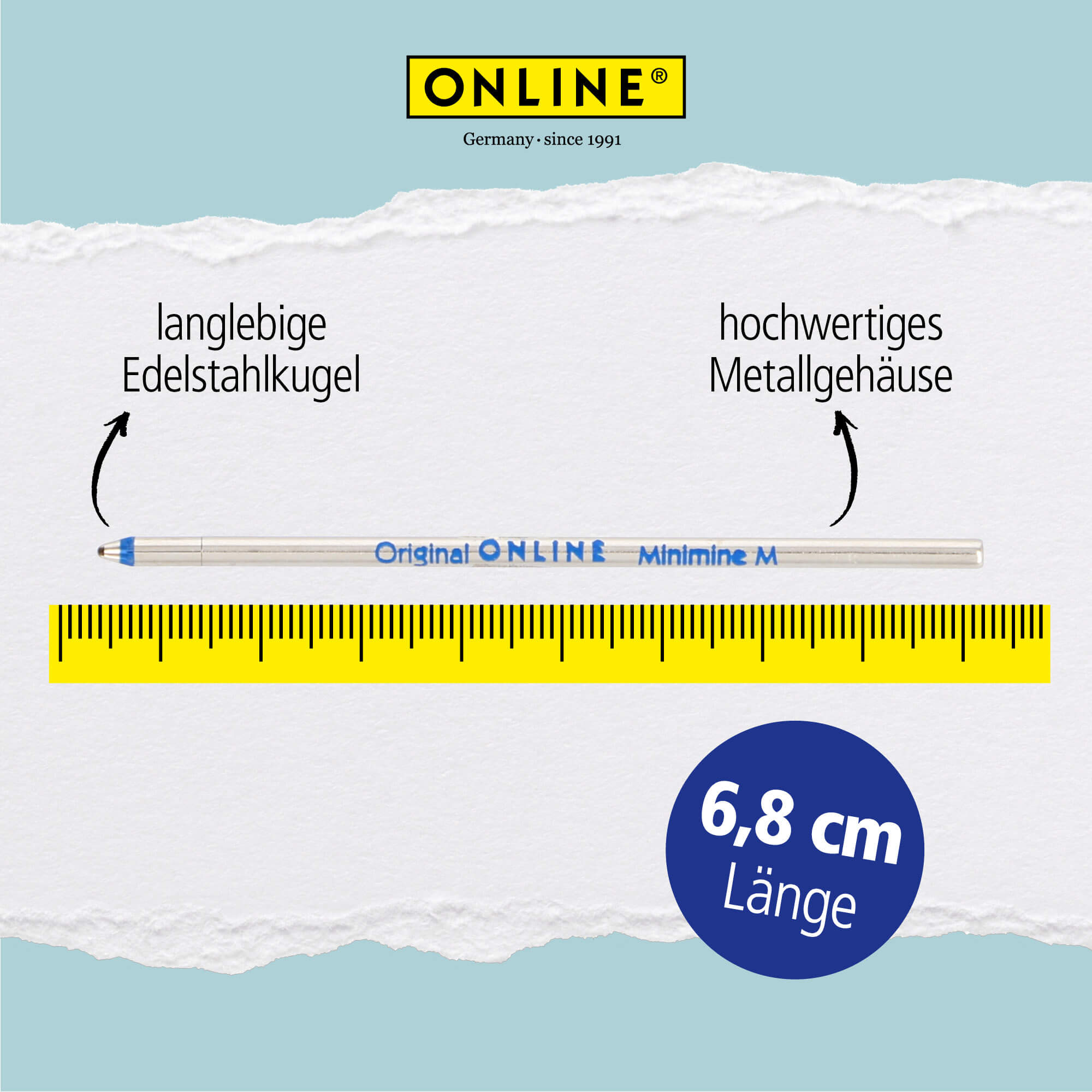 D1-Standard-Mine M, Blau