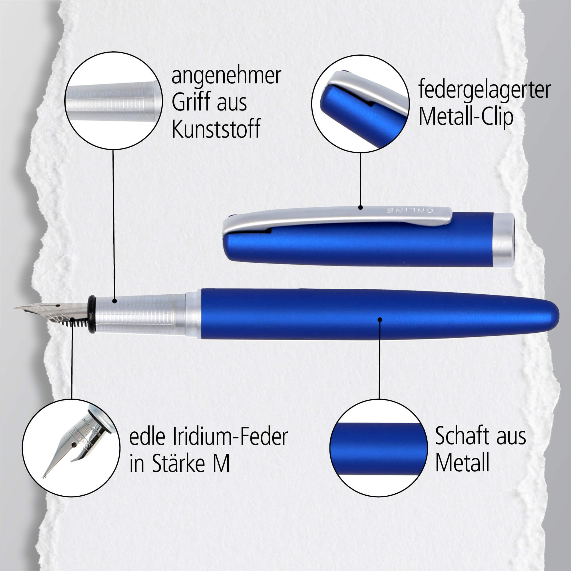 Füller Eleganza Blue