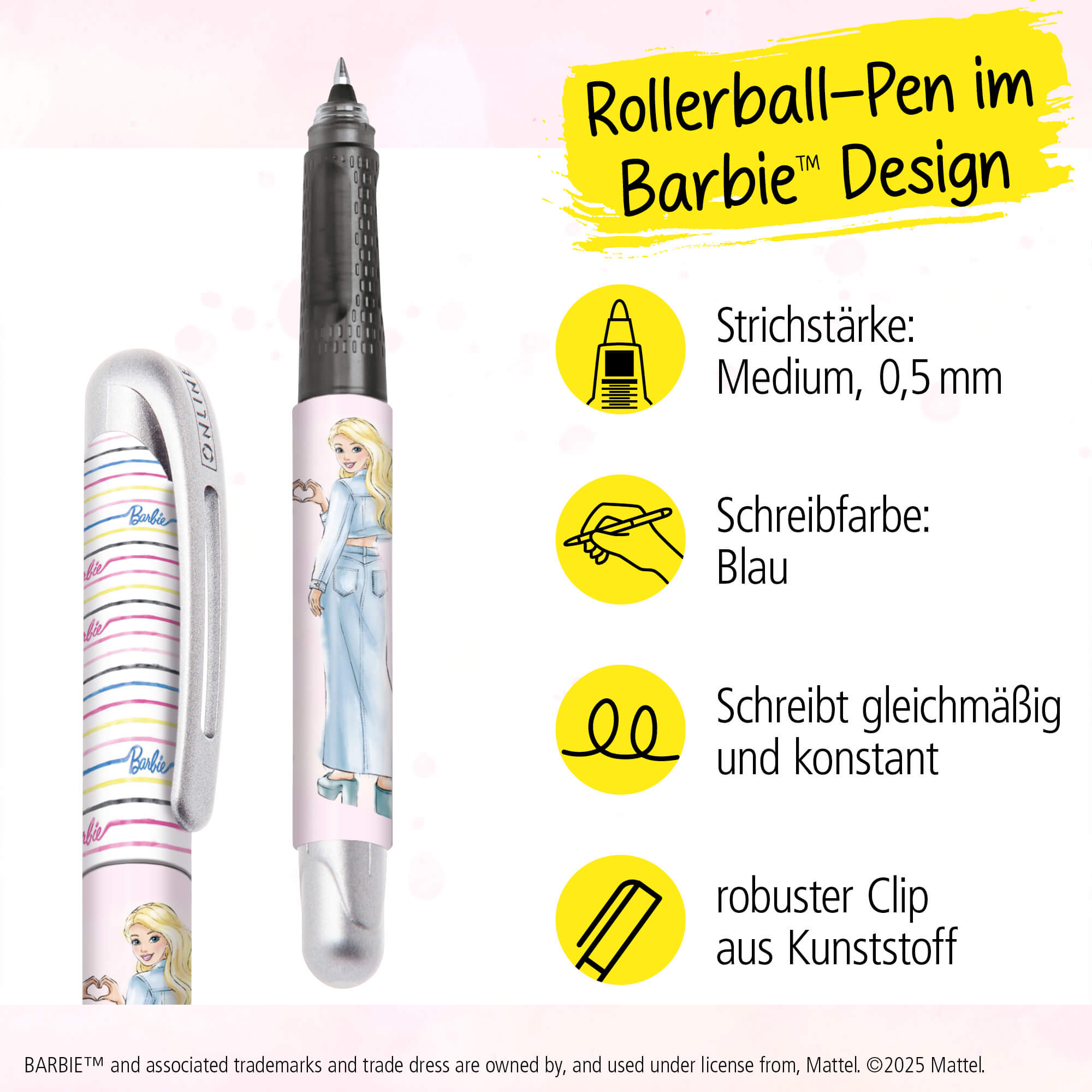 Rollerball College Barbie Malibu