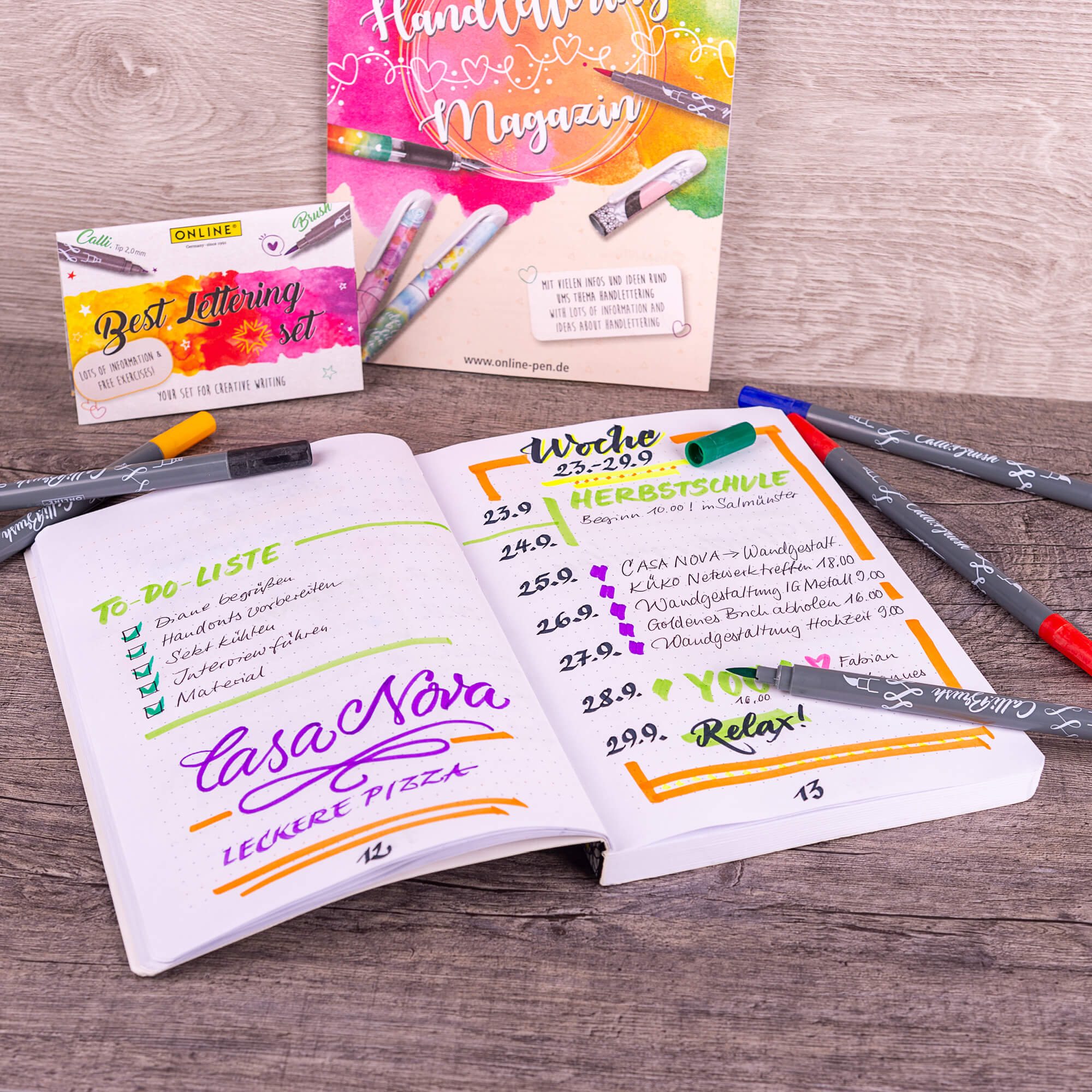 Bullet Journal Spotlights Roses, Dotted-Notizbuch mit Soft Cover, Gummiband, DIN A5, 120g/m² FSC Papier, 144 Seiten