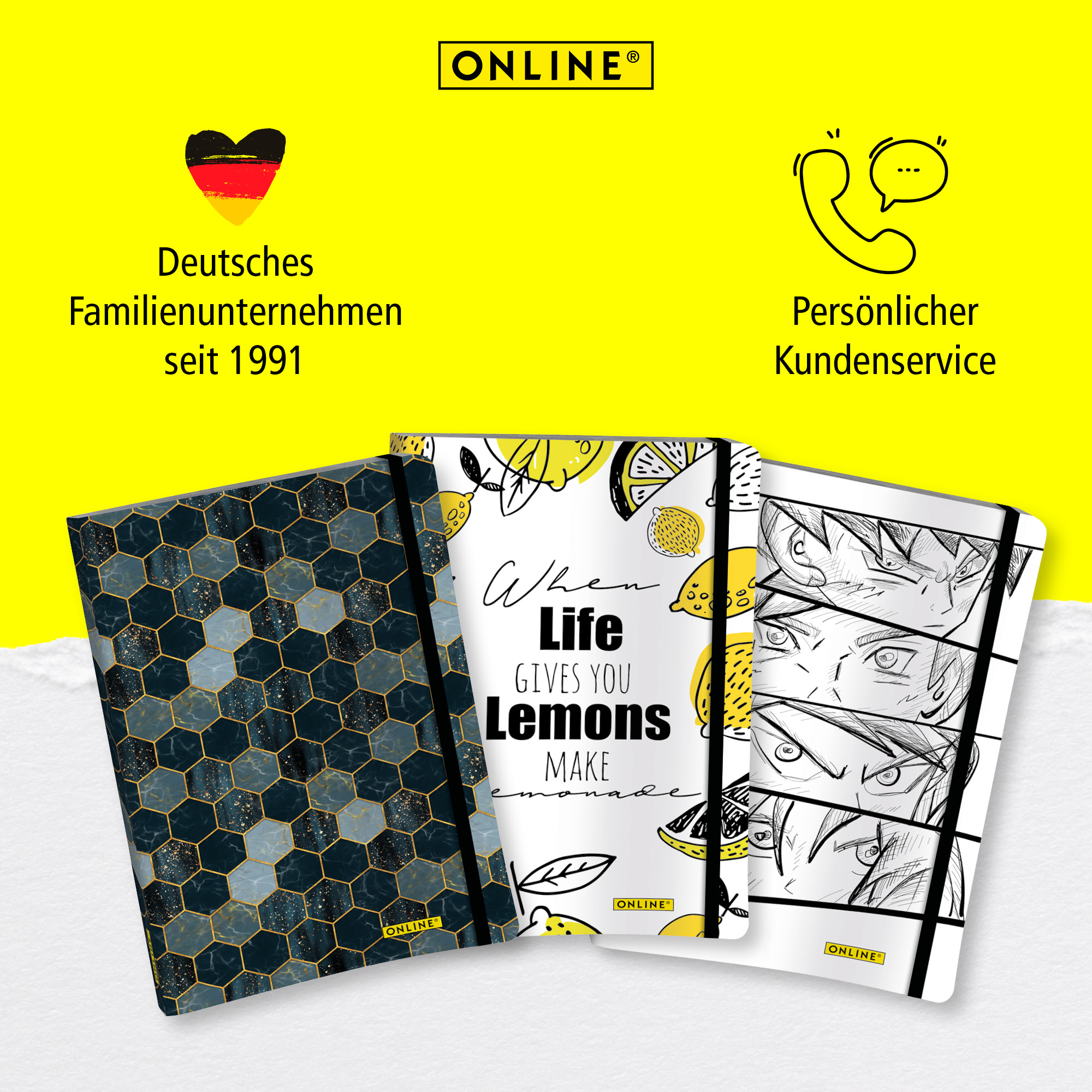 Bullet Journal Manga, Dotted-Notizbuch mit Soft Cover, Gummiband, DIN A5, 120g/m² FSC Papier, 144 Seiten