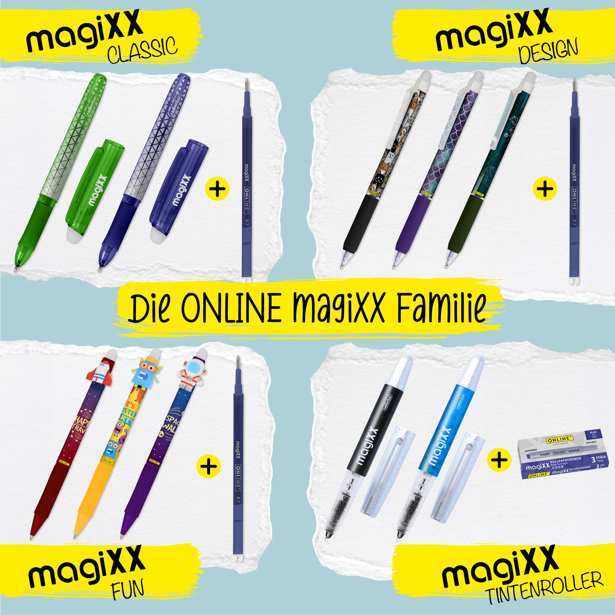 Patronenrollerball magiXX