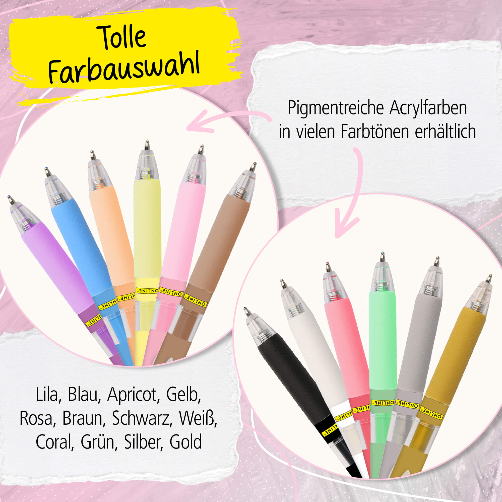 Acrylic Liner Rose