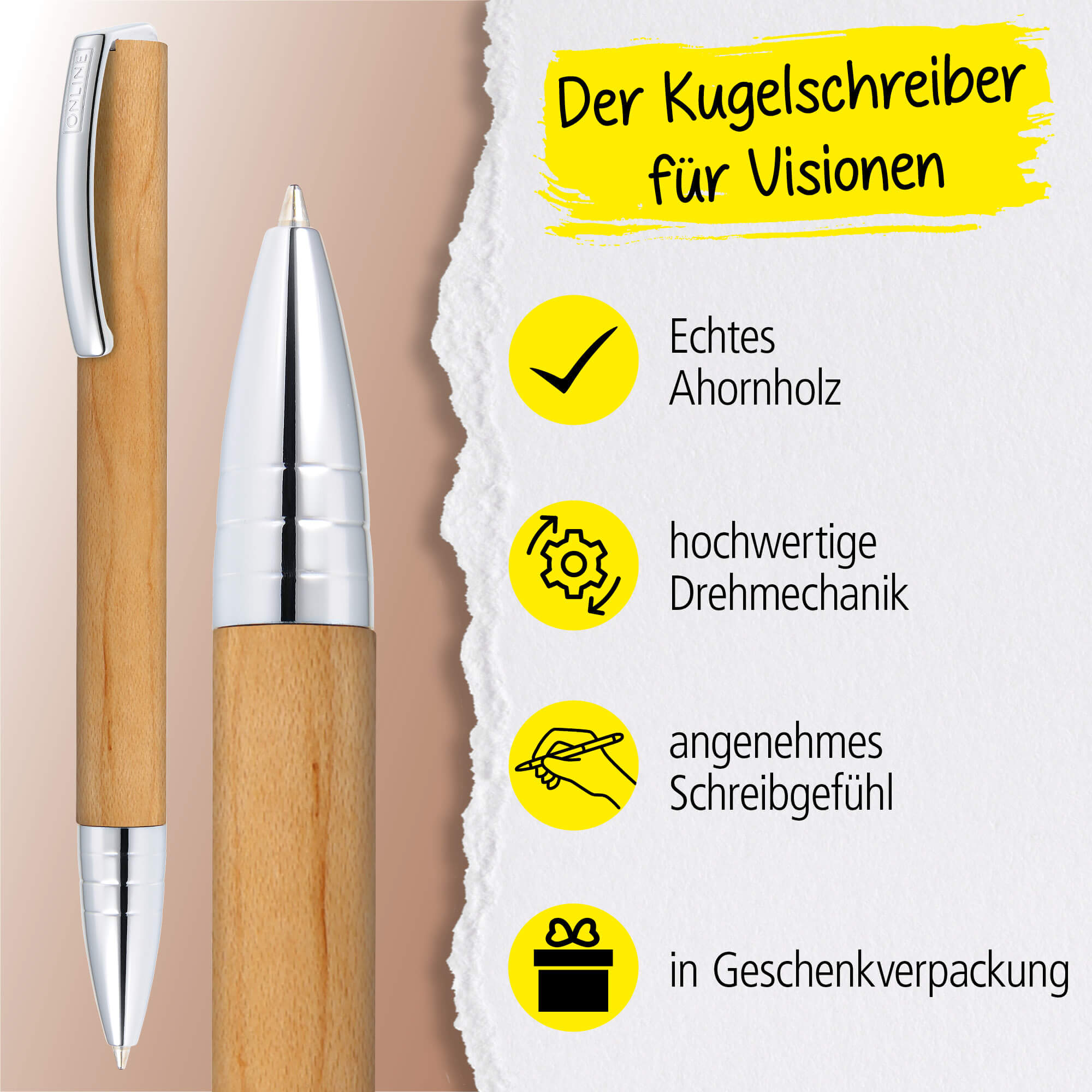 Kugelschreiber Vision Nature Maple