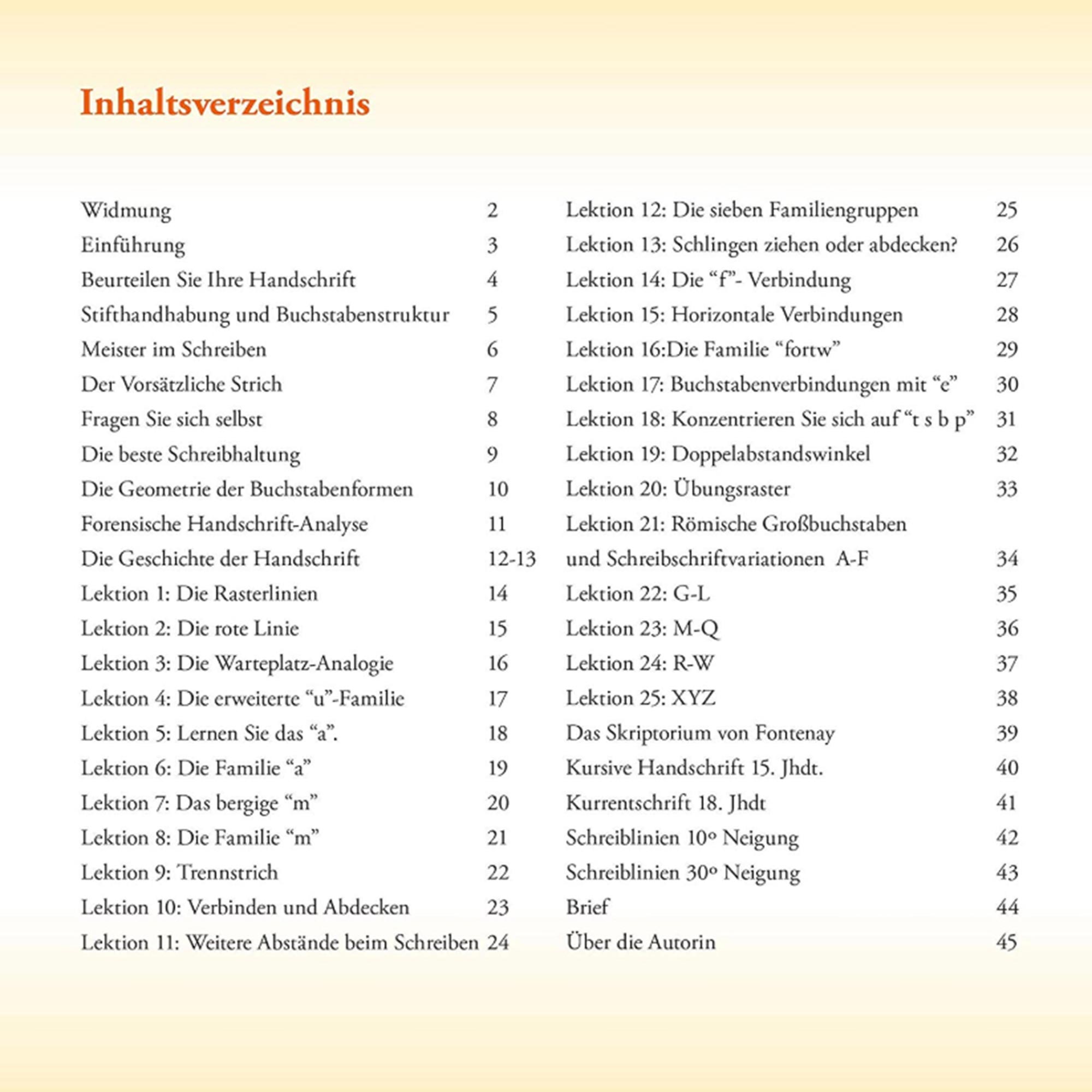 Ratgeber Schreibmeister, 44 Seiten Übungen zum Schönschreiben, Einblicke in die Geschichte der Buchstaben