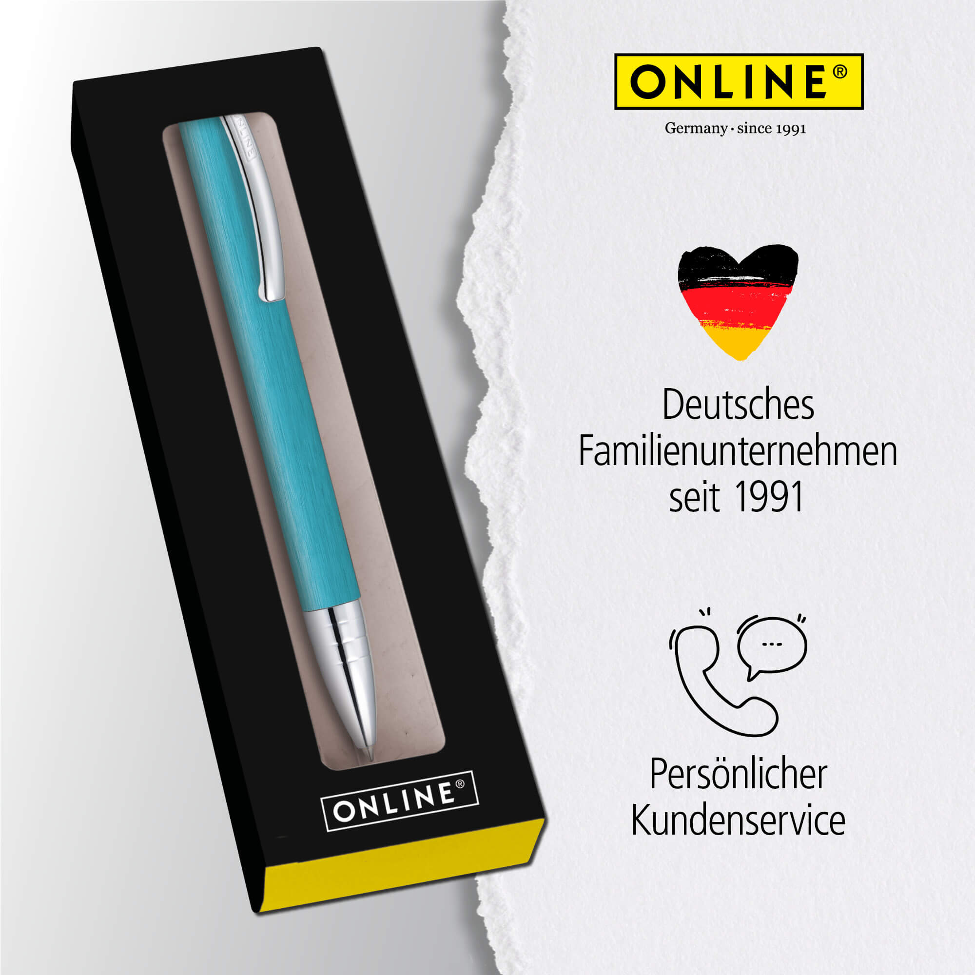 Drehkugelschreiber Vision Classic Turquoise