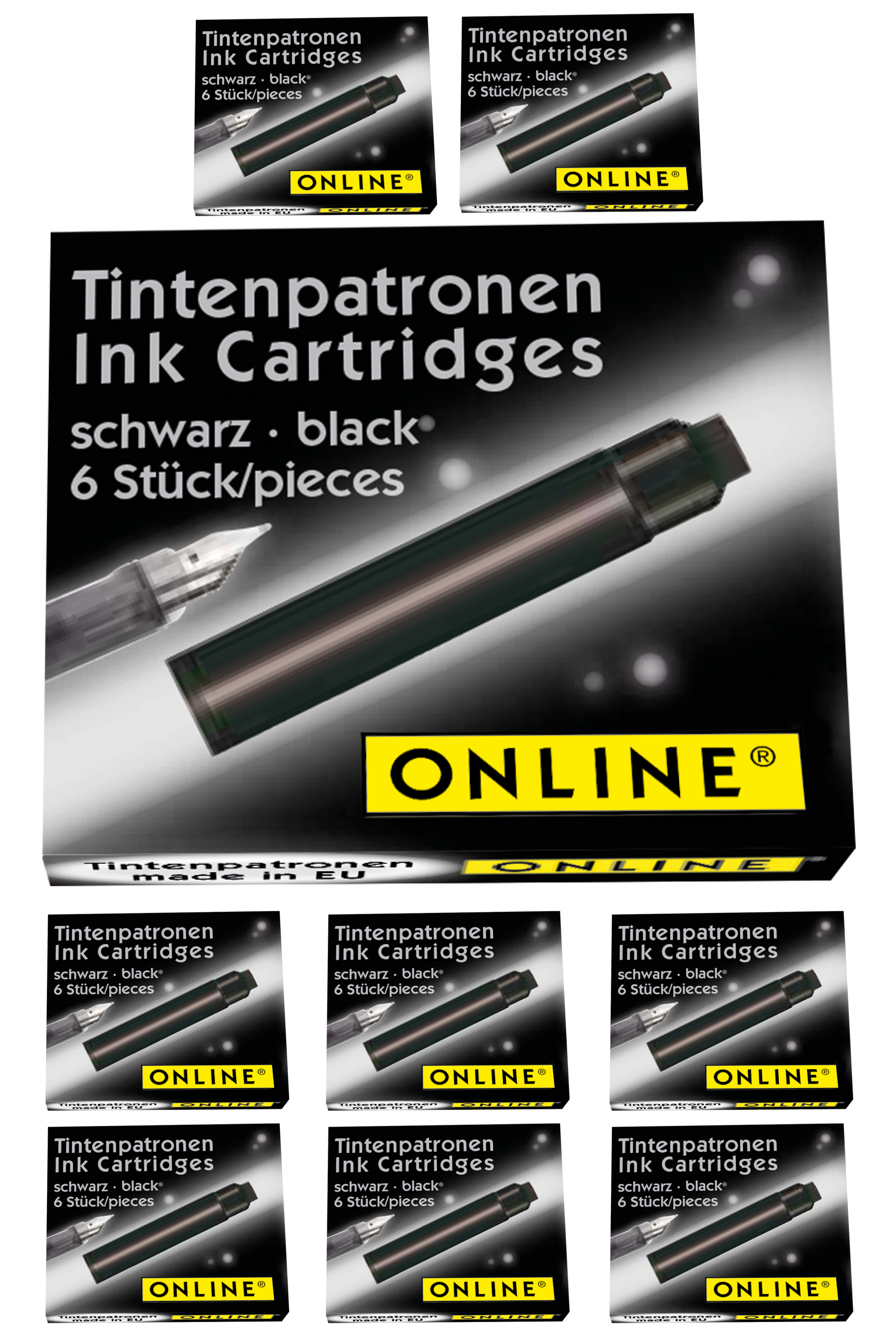 Tintenpatronen Schwarz Maxi-Pack