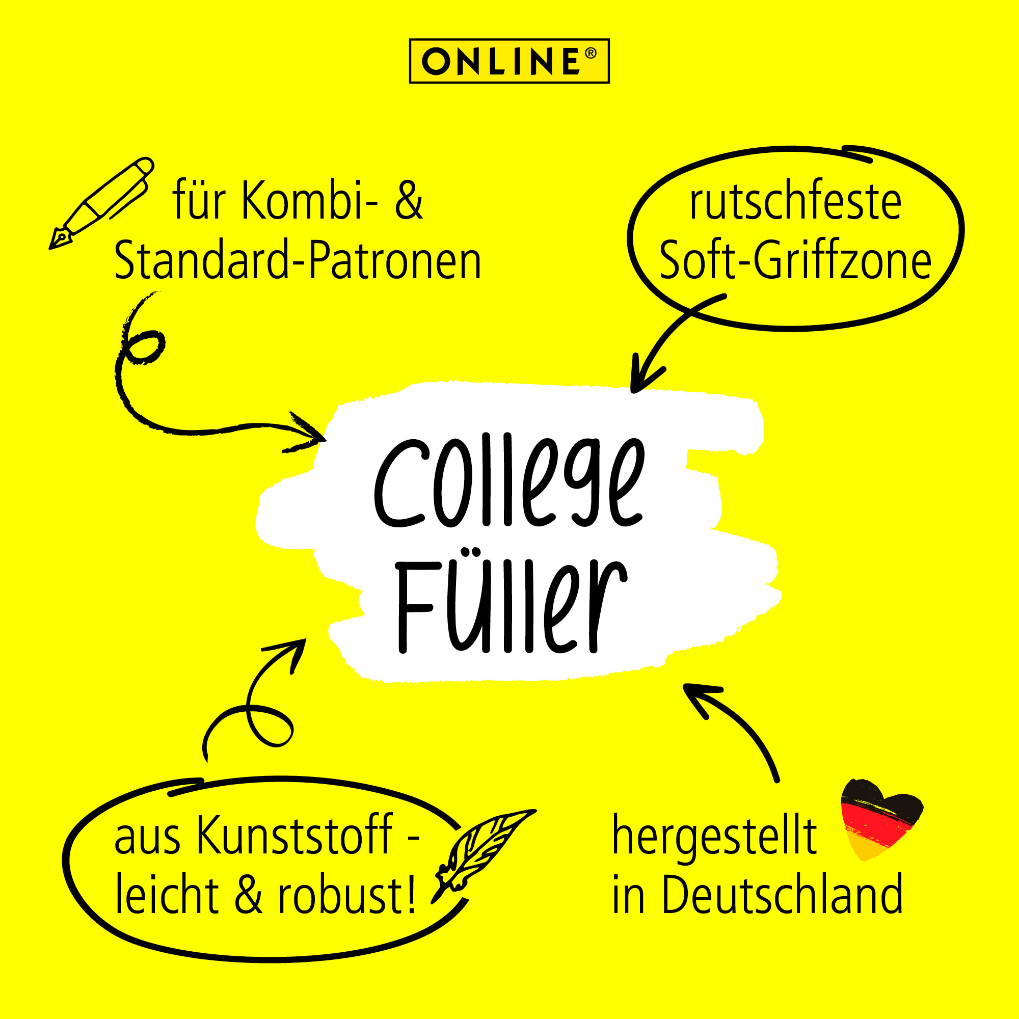 Füller College Blue Style