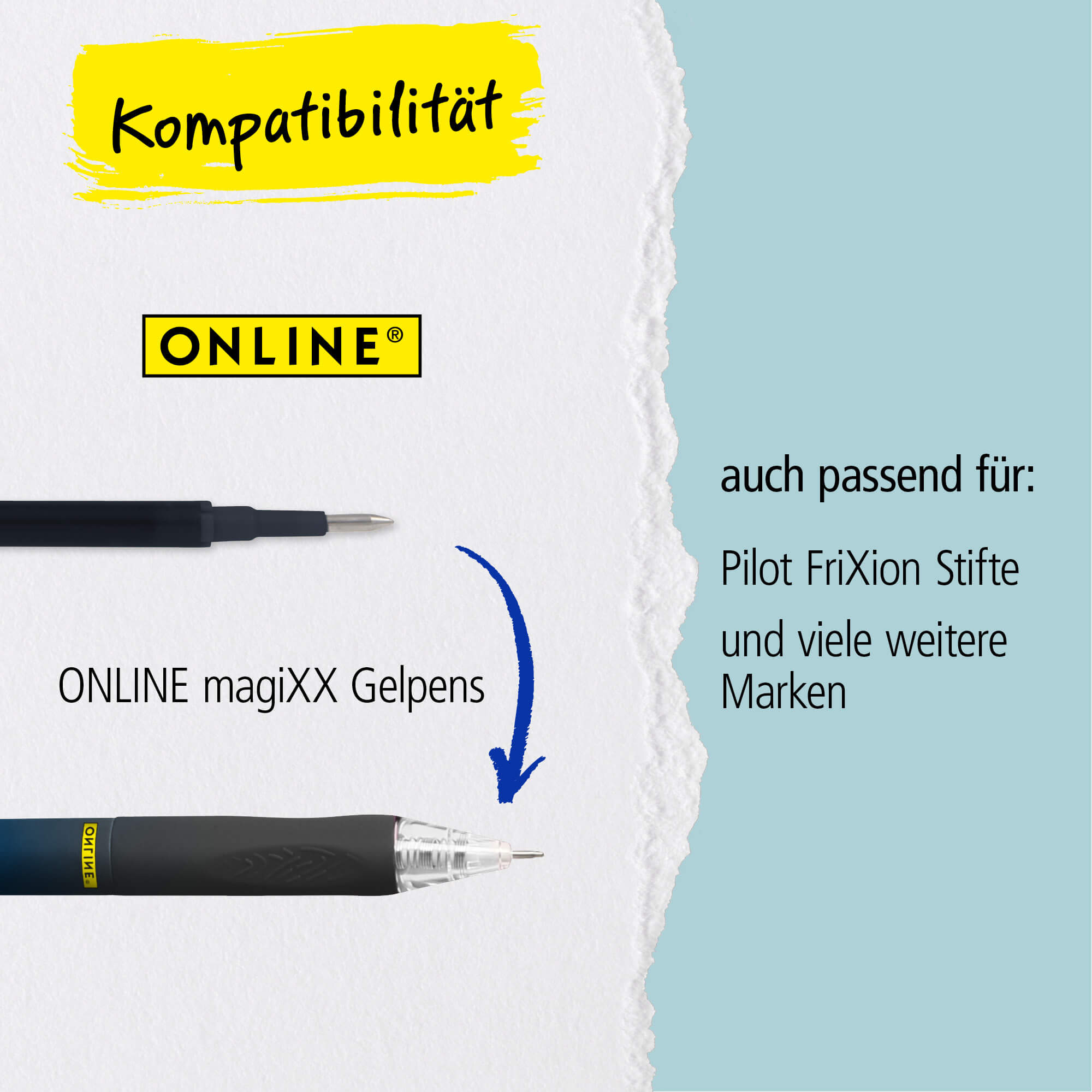 Gelschreiber magiXX Design Blue Eclipse