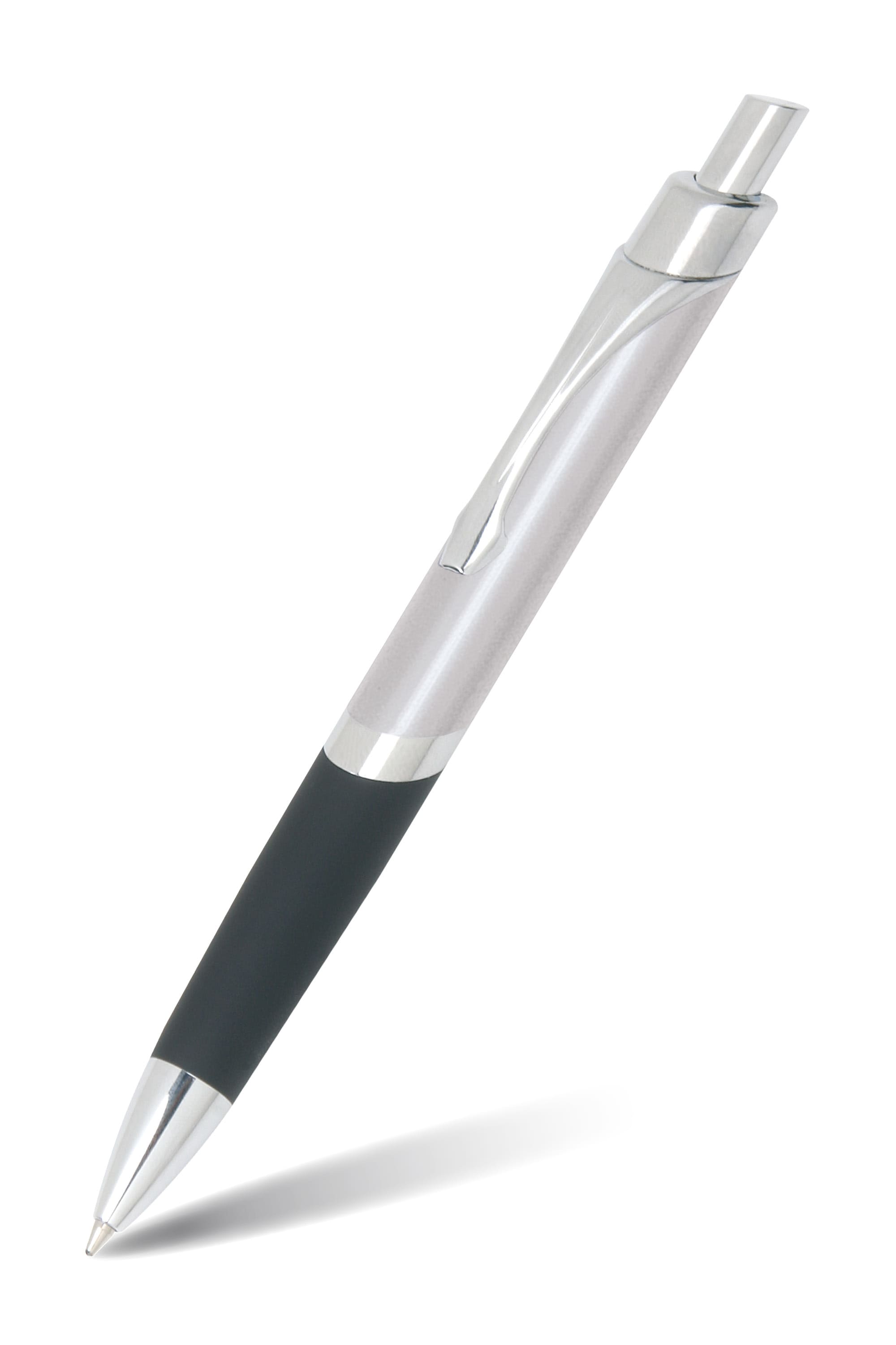Druckkugelschreiber Sporty Silver