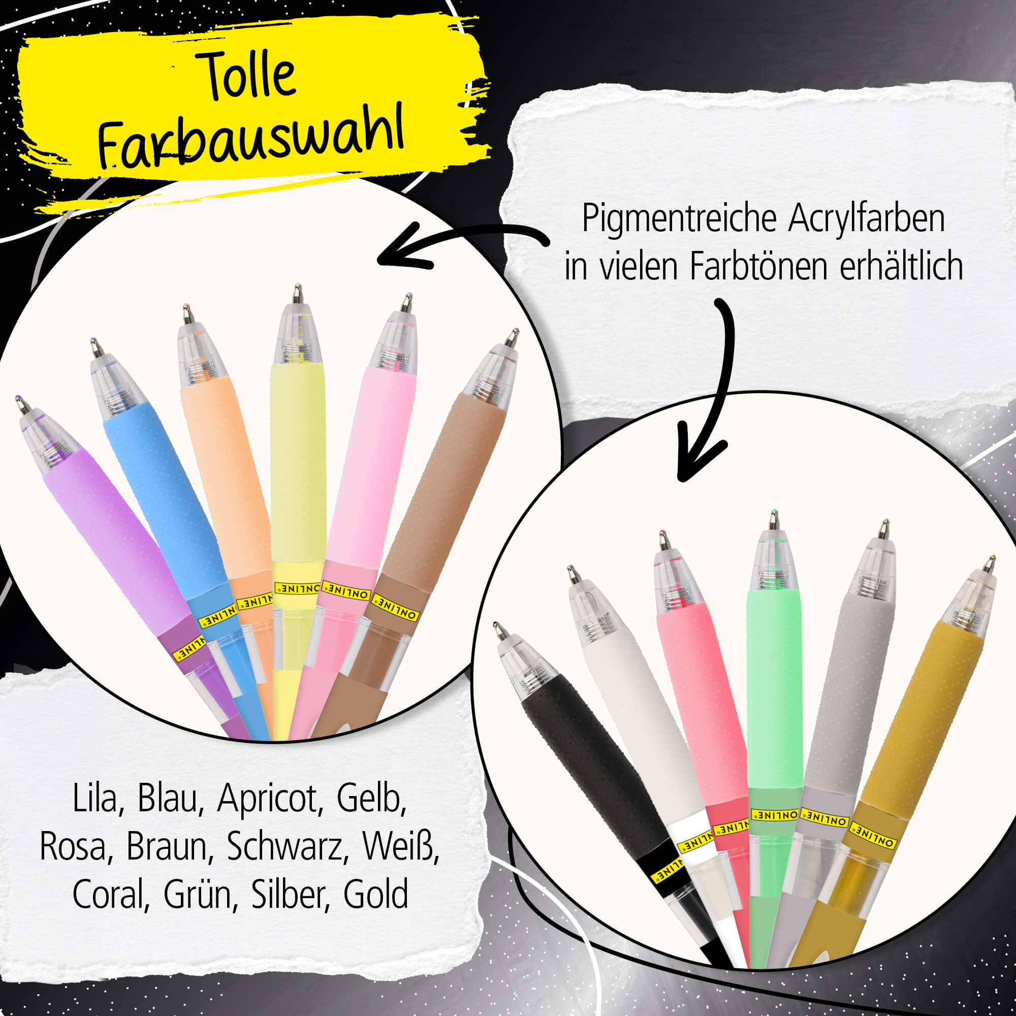 Acrylic Liner Black