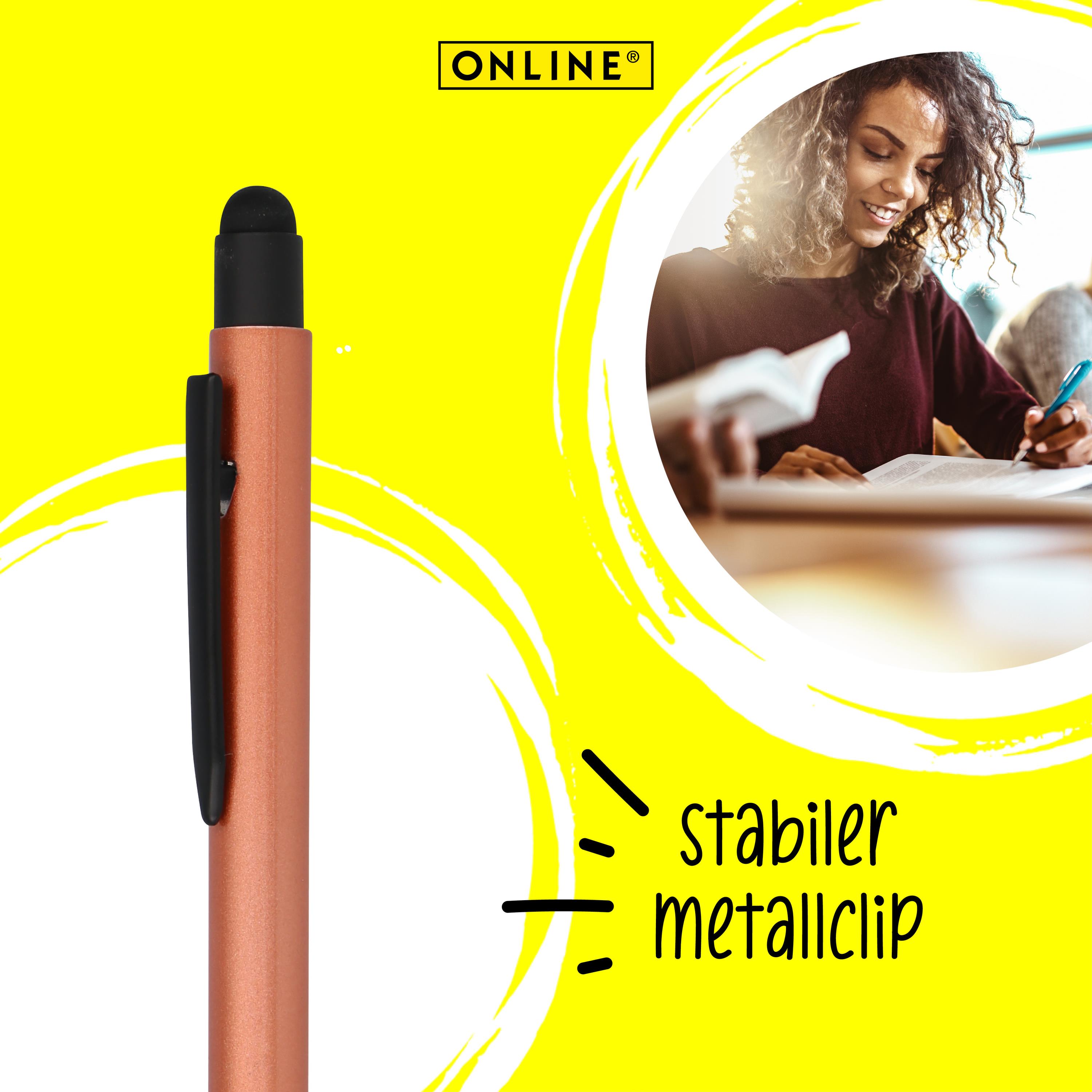 Kugelschreiber ALU Stylus Rosegold