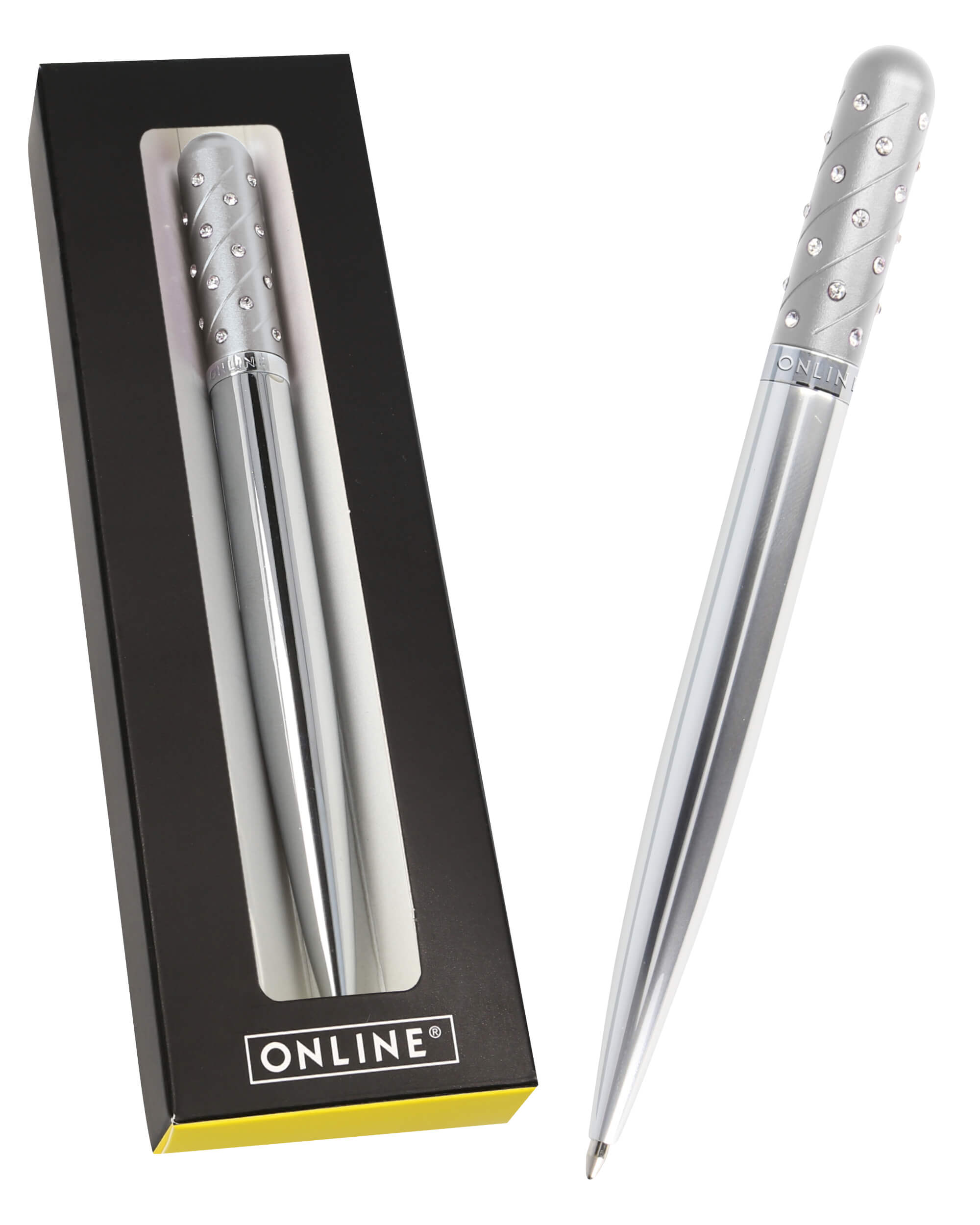 Crystal Pen Silver in Box