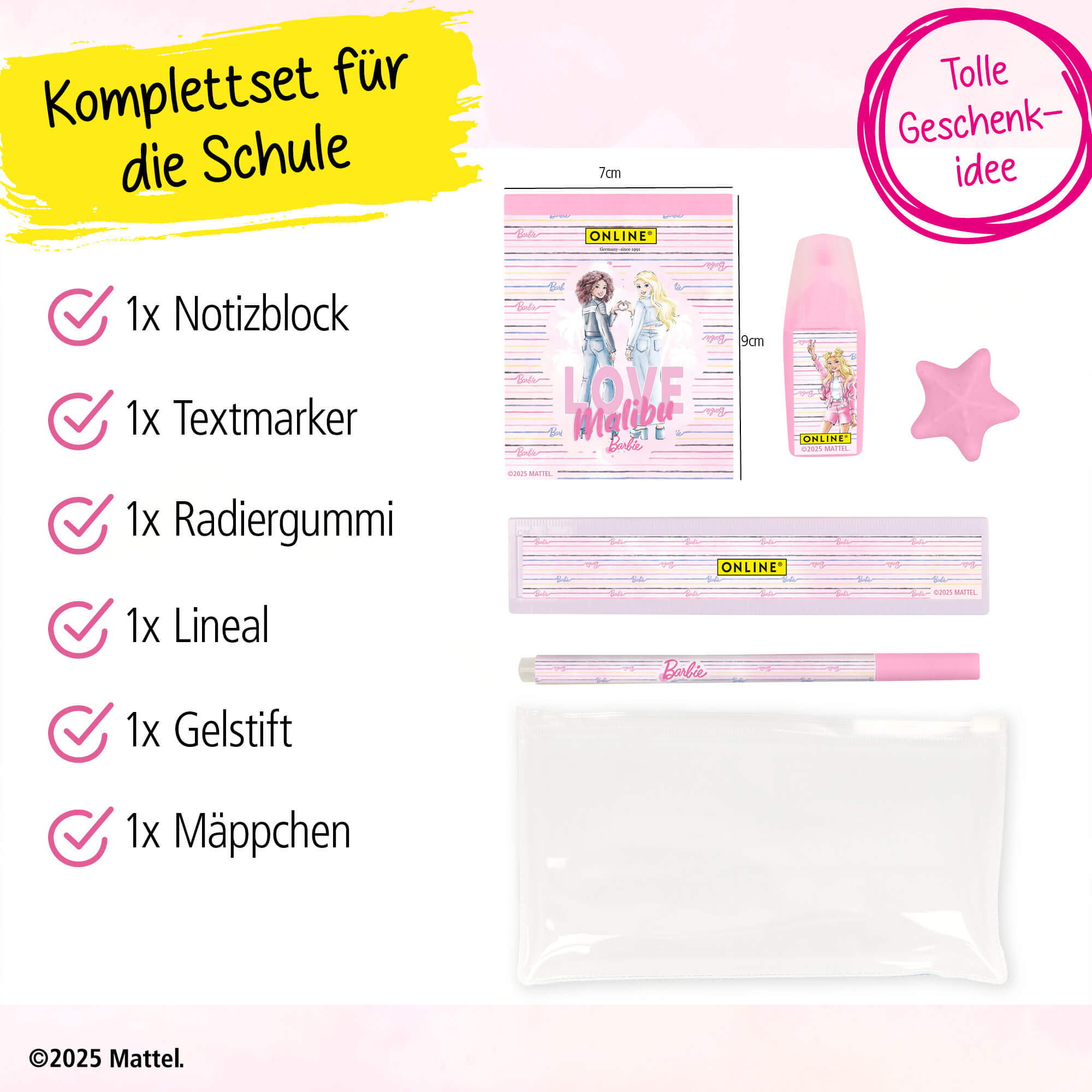 School Set Barbie